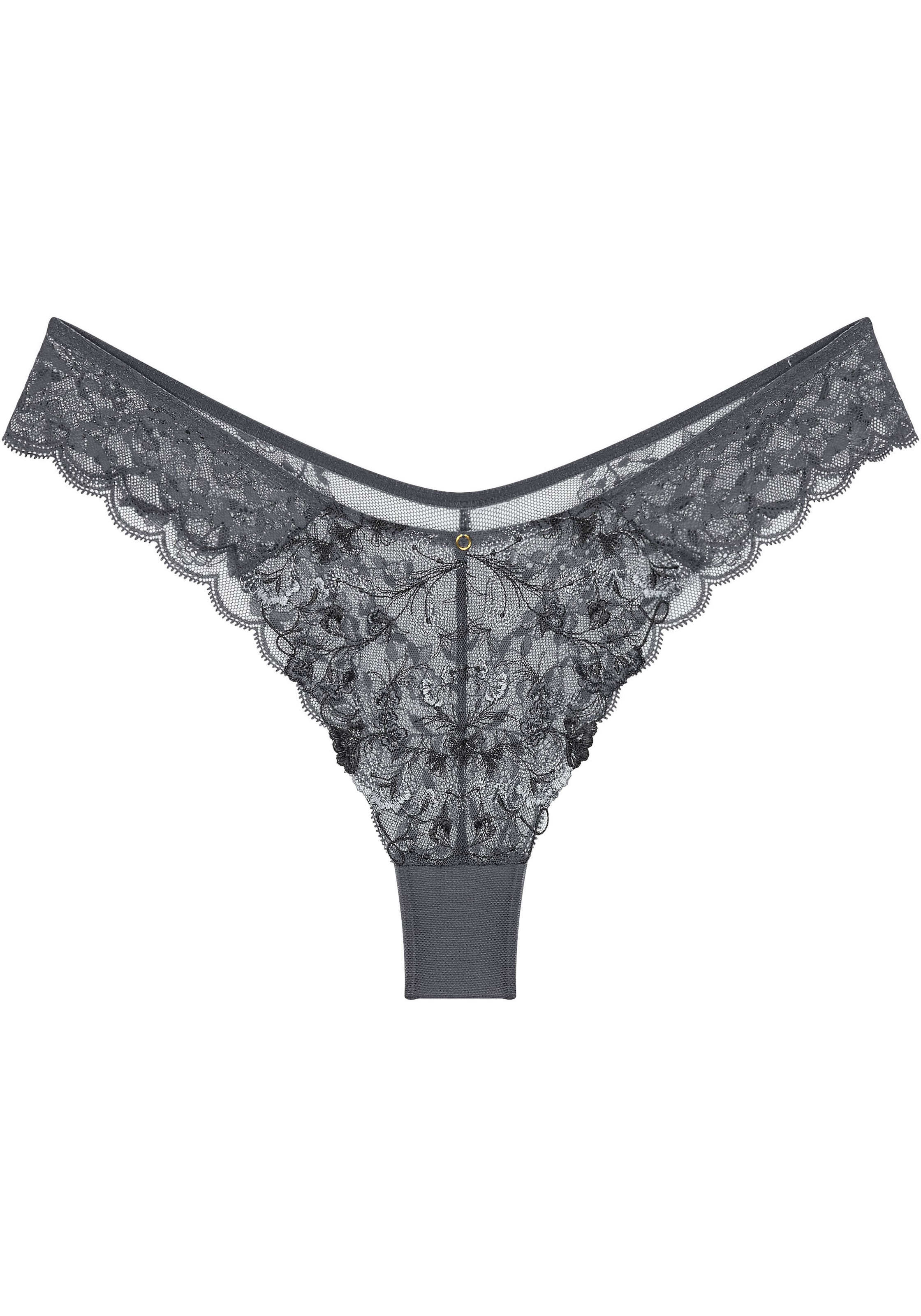 Triumph Slip brésilien »Sensual Spotlight« zarte florale Spitze, hoher Beinausschnitt