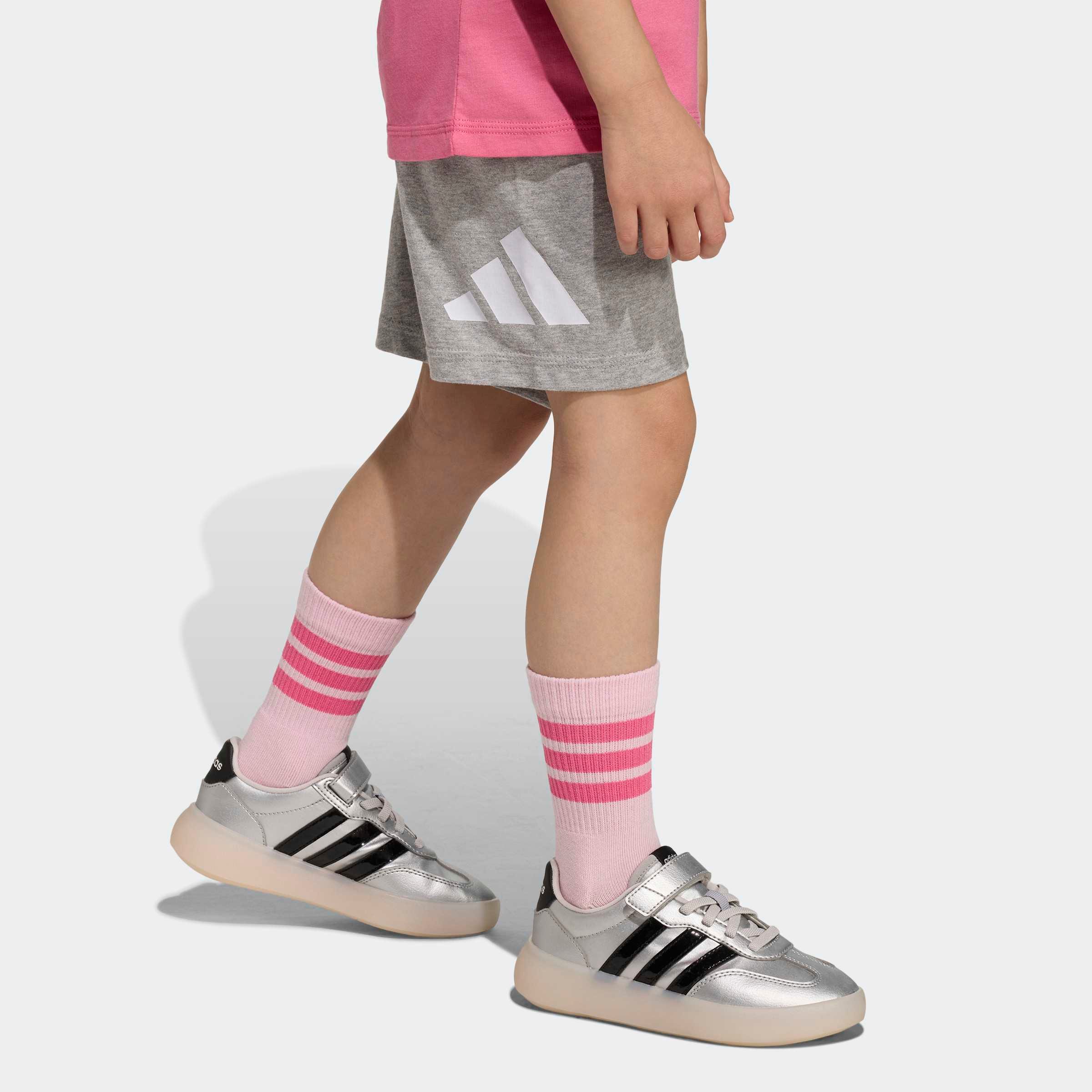 adidas Sportswear Combinaison d'entraînement »LK BL T-SET 160« 2 pièces pour enfants, deux pièces, en coton