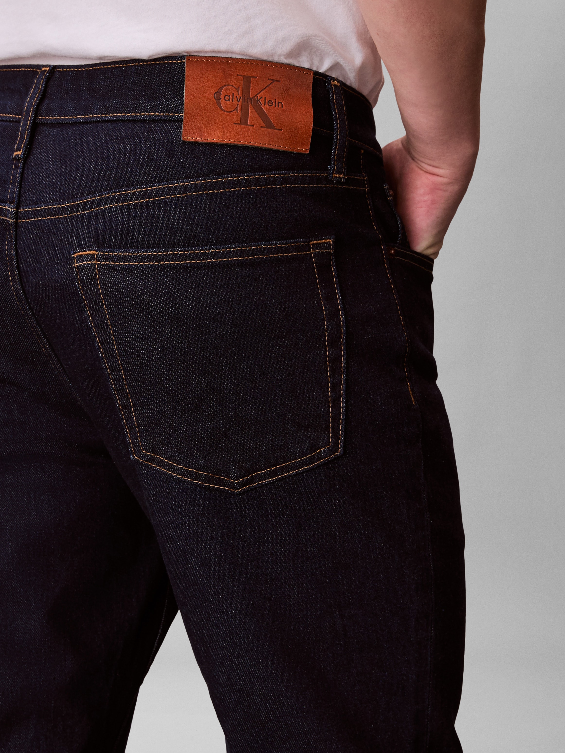 Calvin Klein Jeans Slim-fit-Jeans »SLIM CLASSIC« Slim fit mit praktischen Eingrifftaschen
