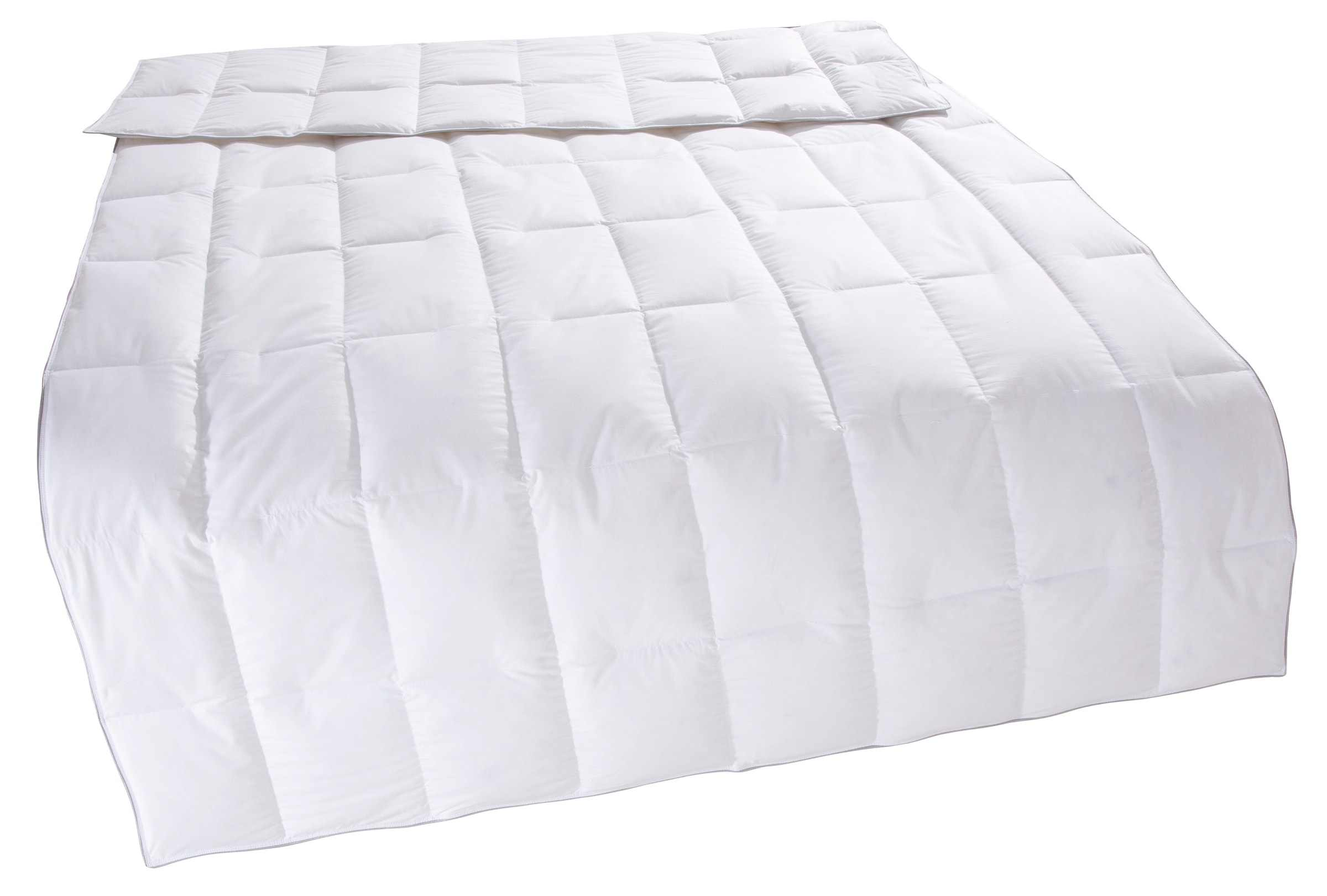 GOODproduct Couette en duvet »Moulle, Bettdecke 135x200 cm und 155x220 cm« leicht Füllung 90% Daunen & 10% Federn 1 cuis tlg. Bettdecken, Sommer oder Winter, Decke, Made in Germany, atmungsaktiv