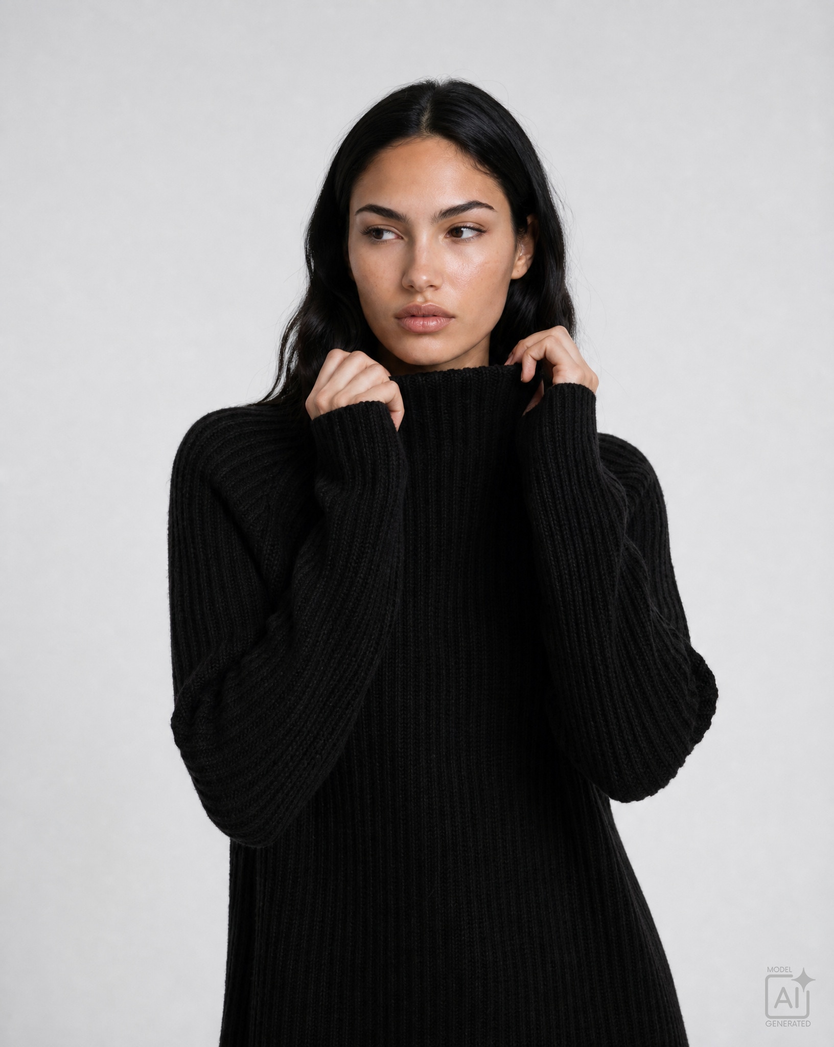 Smith & Soul Pull en laine mit Stehkragen