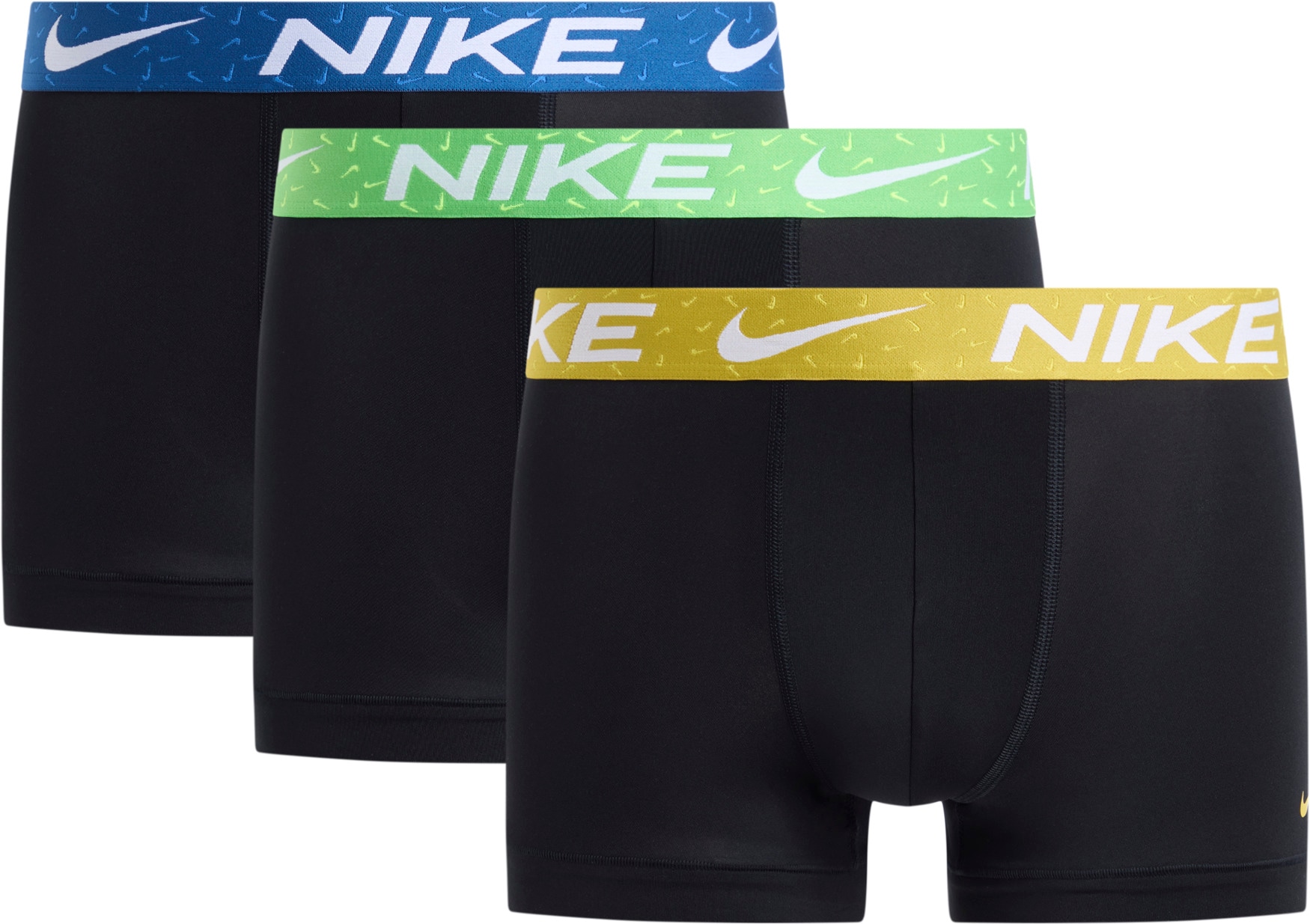 NIKE Underwear Trunk »TRUNK 3PK« Packung, 3er, 3 Stk. mit Logo-Elastikbund