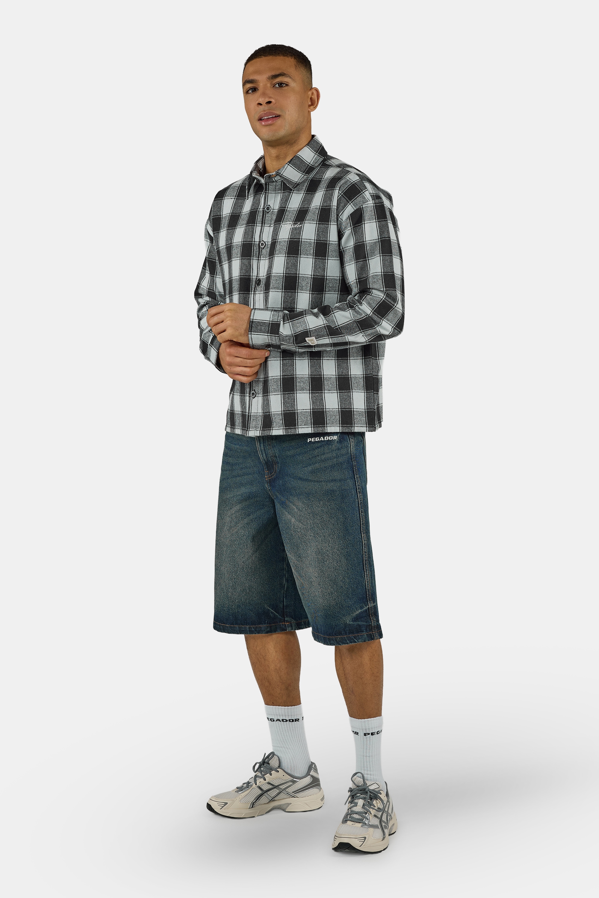 PEGADOR Chemise à manches longues »Bevill Flannel Shirt« coton, coupe régulière