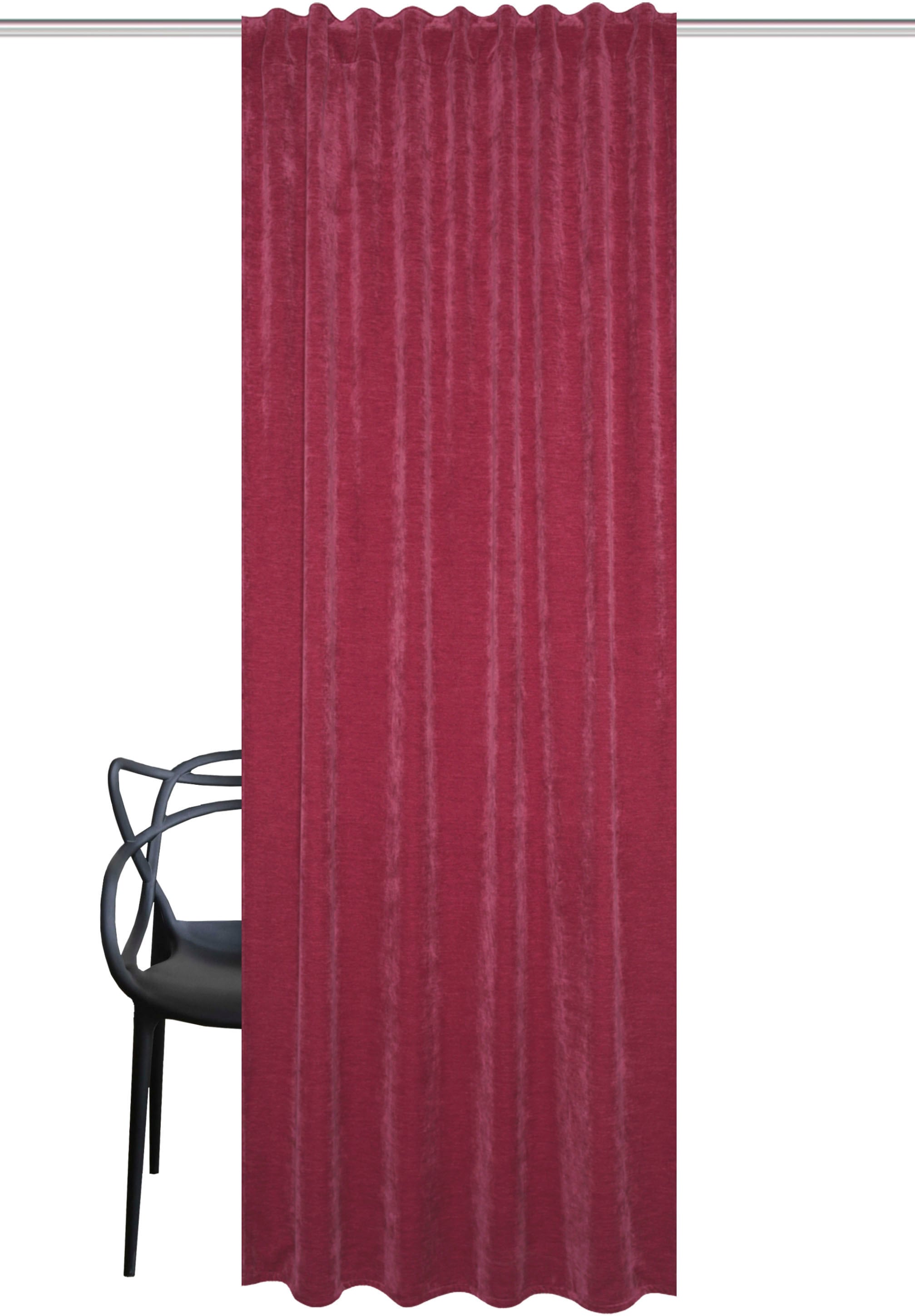 Home Basics Rideau »WOLLY« Bande multifonctionnelle 1 cuis tlg. Chenille