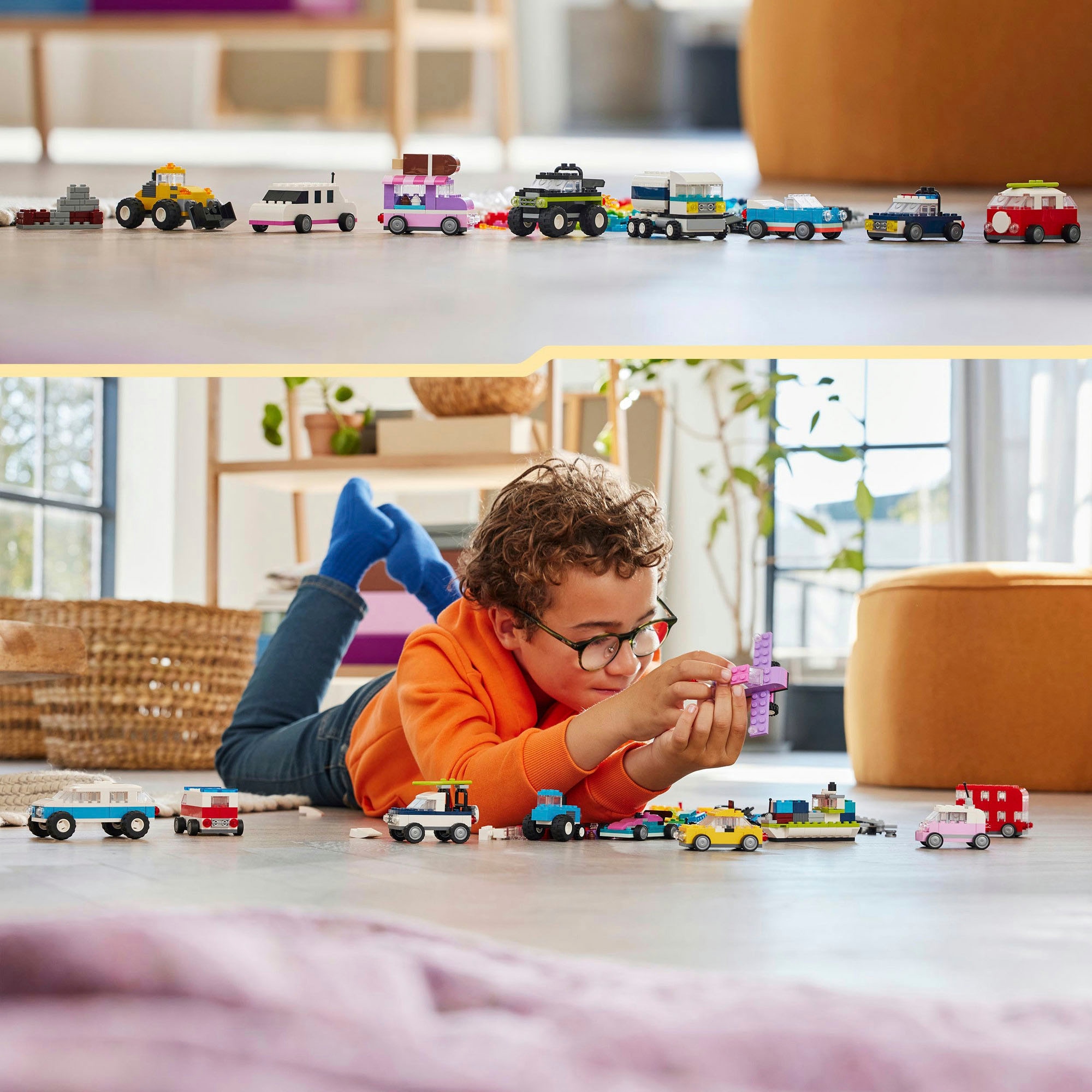 LEGO® Konstruktionsspielsteine »Kreative Fahrzeuge (11036), LEGO Classic« Made in Europe