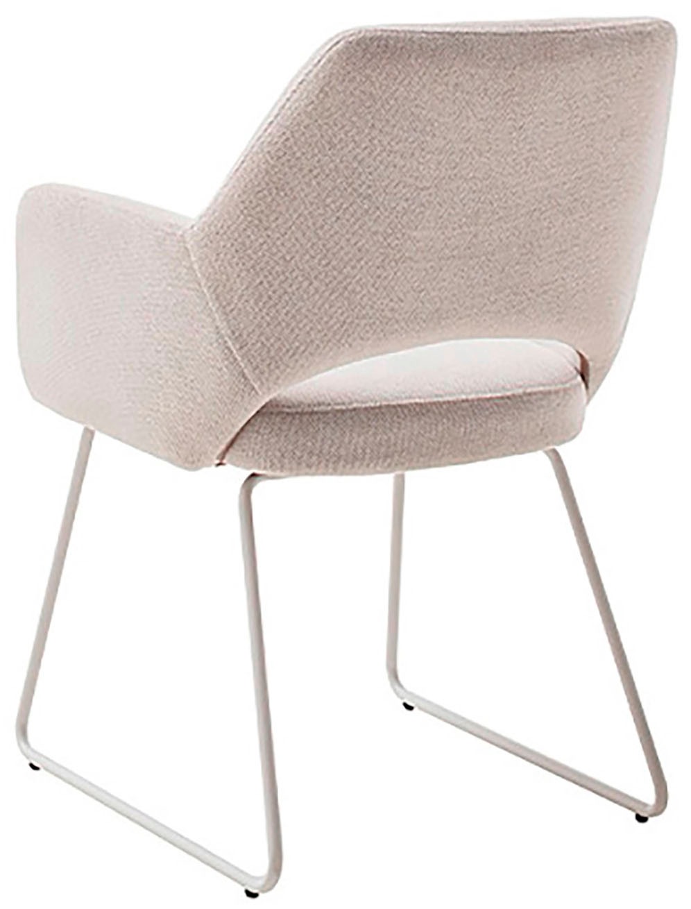 MCA furniture 4-Fussstuhl »BEVERLY« (Set) 2 Stk.Esszimmerstuhl,Chenilleoptik,360°drehbar,Sitzhöhe 49cm,belastbar 120kg