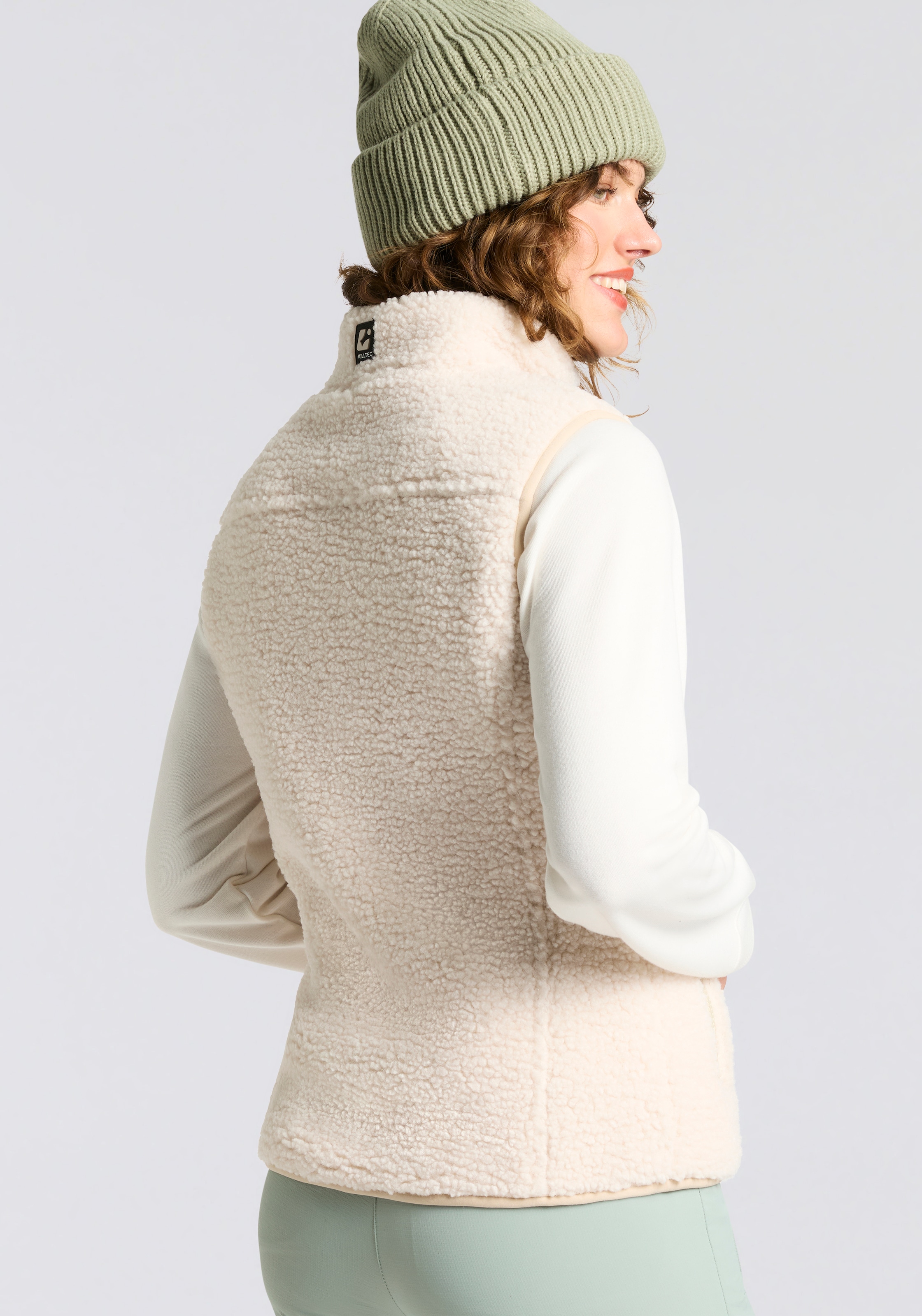 Killtec Gilet polaire »KOW 7 WMN VST« 1 cuis aus Stretchmaterial, mit Stehkragen, sportlicher Stil