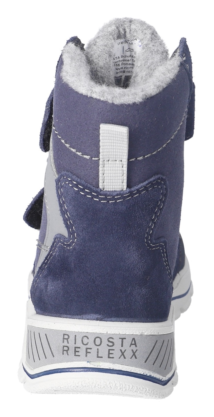 Ricosta Winterstiefel »JANEK 50 WMS: weit«  Snowboots, Klettstiefel mit Sympatex, Grössenschablone zum Download