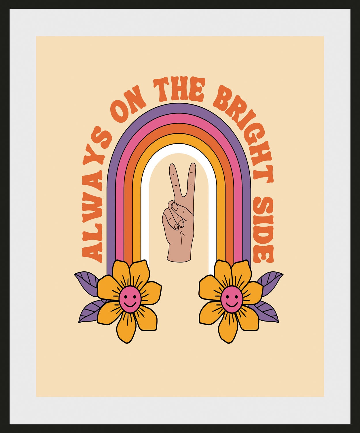 queence Image »Bright Side« 1 cuis tlg. gerahmt