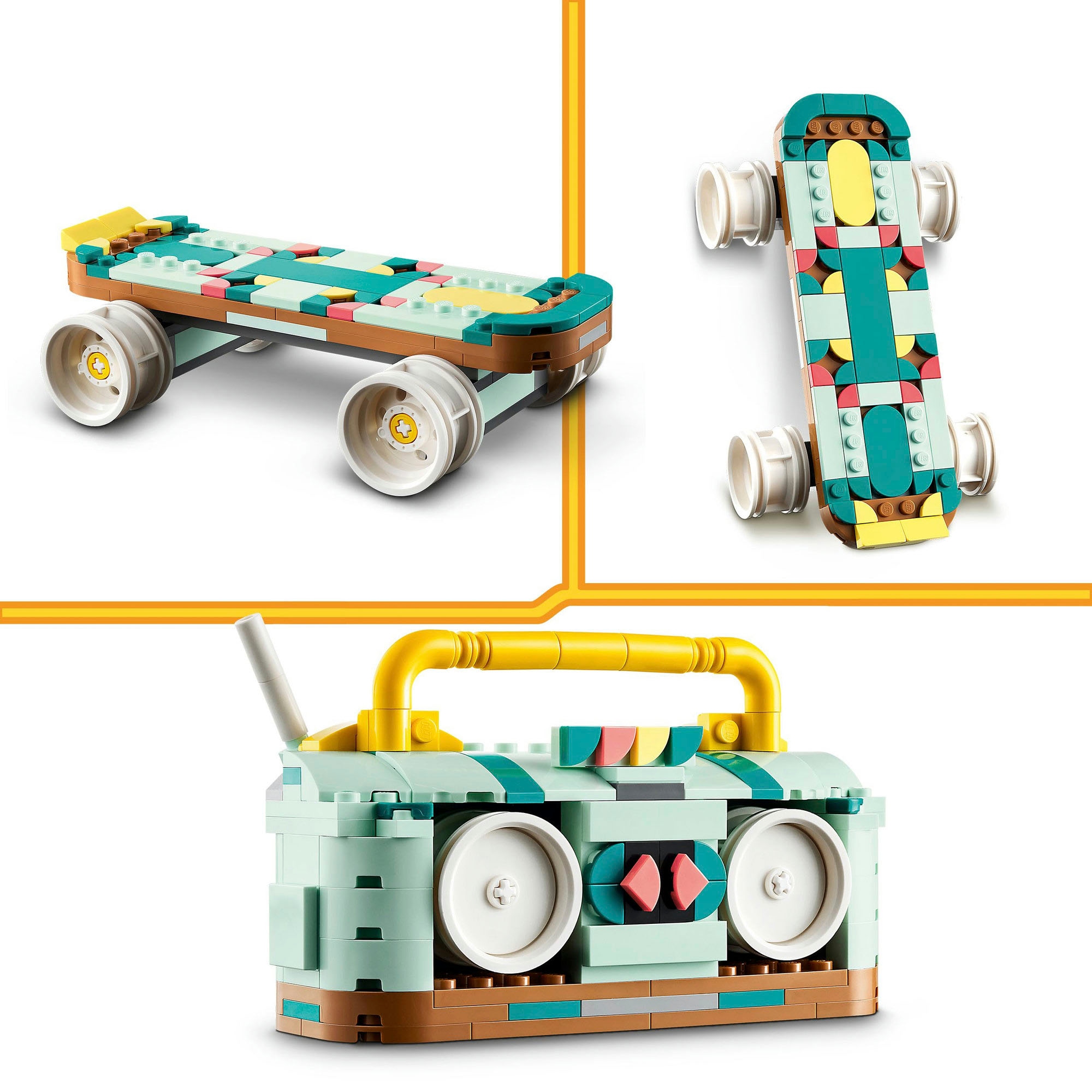 LEGO® Pions de construction »Rollschuh (31148), LEGO Creator 3in1« Made in Europe