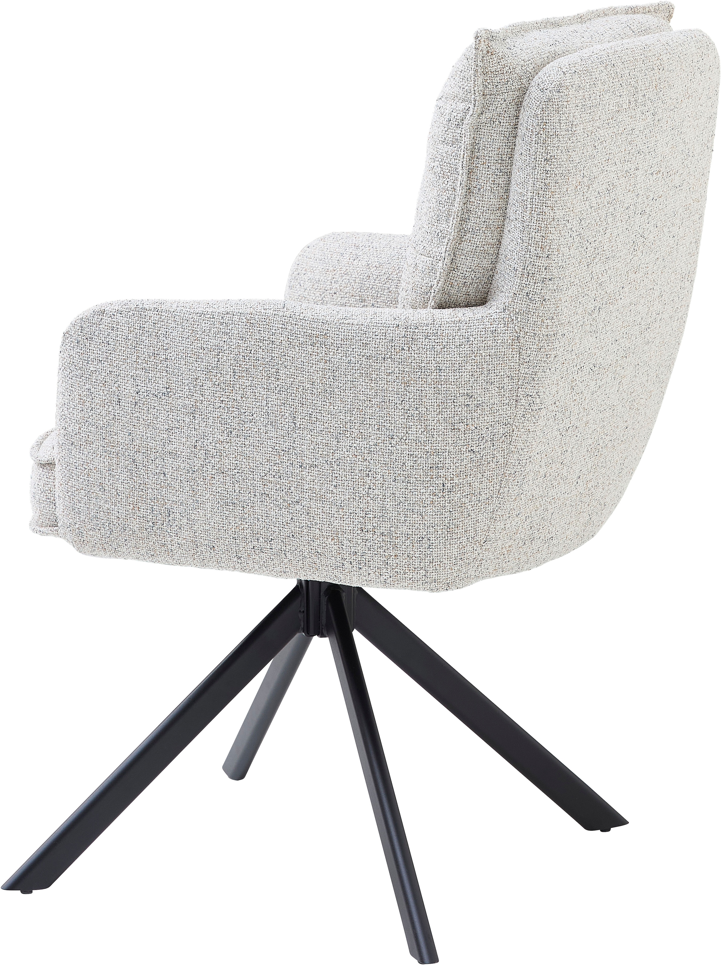 Stolkom Chaise avec accoudoirs »Sofia Young« () 6 cuisLargeur 61cm, pivotant à 180 degrés