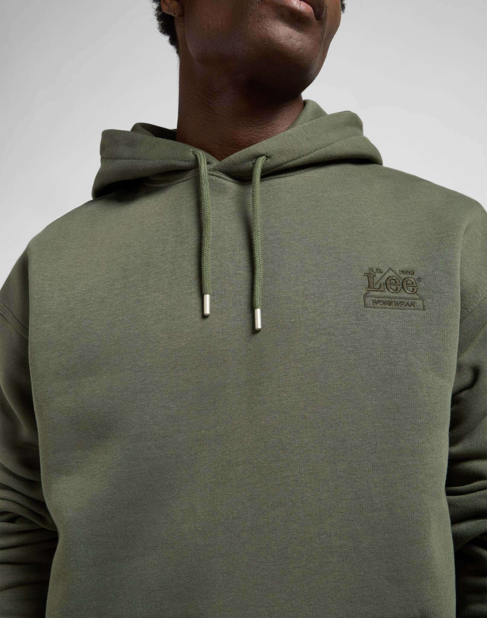 Lee® Pull à capuche »Lee Kapuzenpullover Ww Essential Hoodie«