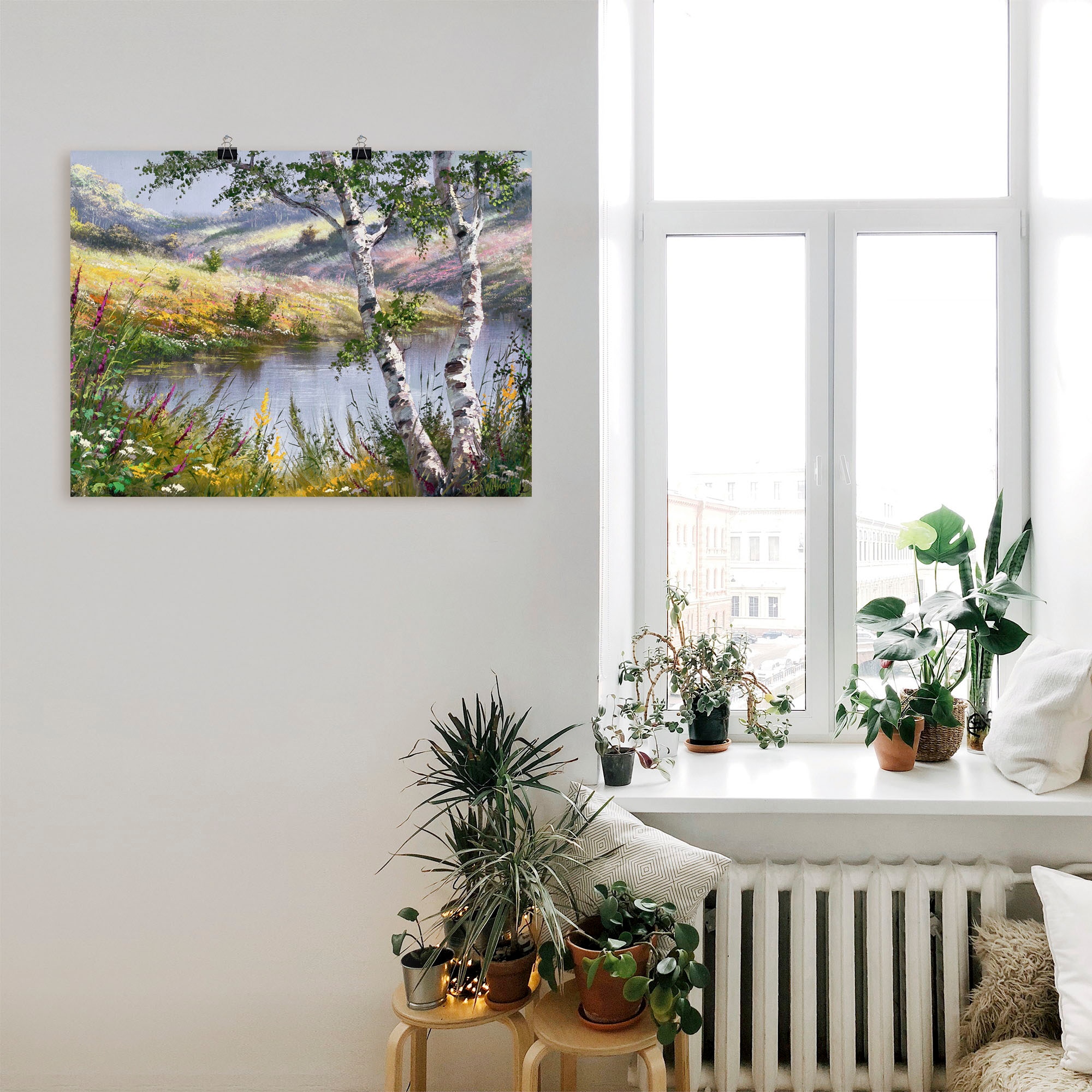 Artland Wandbild »Nach einem Sturm« Gewässer 1 Stk. tlg. als Leinwandbild, Poster in verschied. Grössen