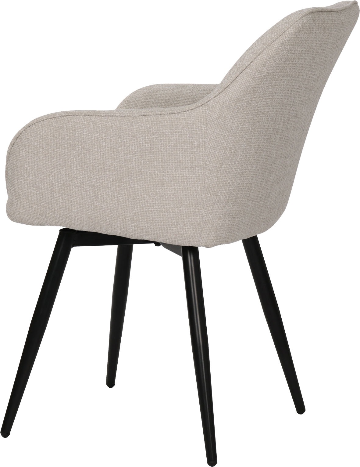 SIT Drehstuhl »Havanna 2er-Set mit 360° Drehfunktion & Strukturstoff« (Set) 2 Stk.mit 360° Drehfunktion