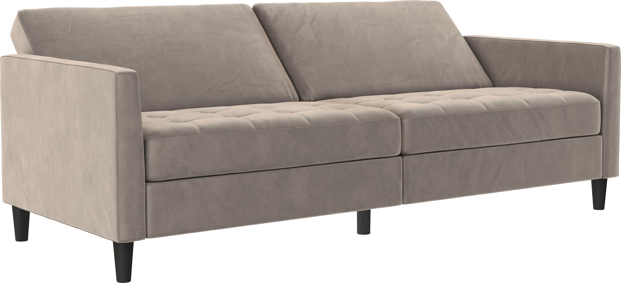 Dorel Home 3-places »Presley« Sofa mit Bett-Funktion und verstellbarer Rückenlehne