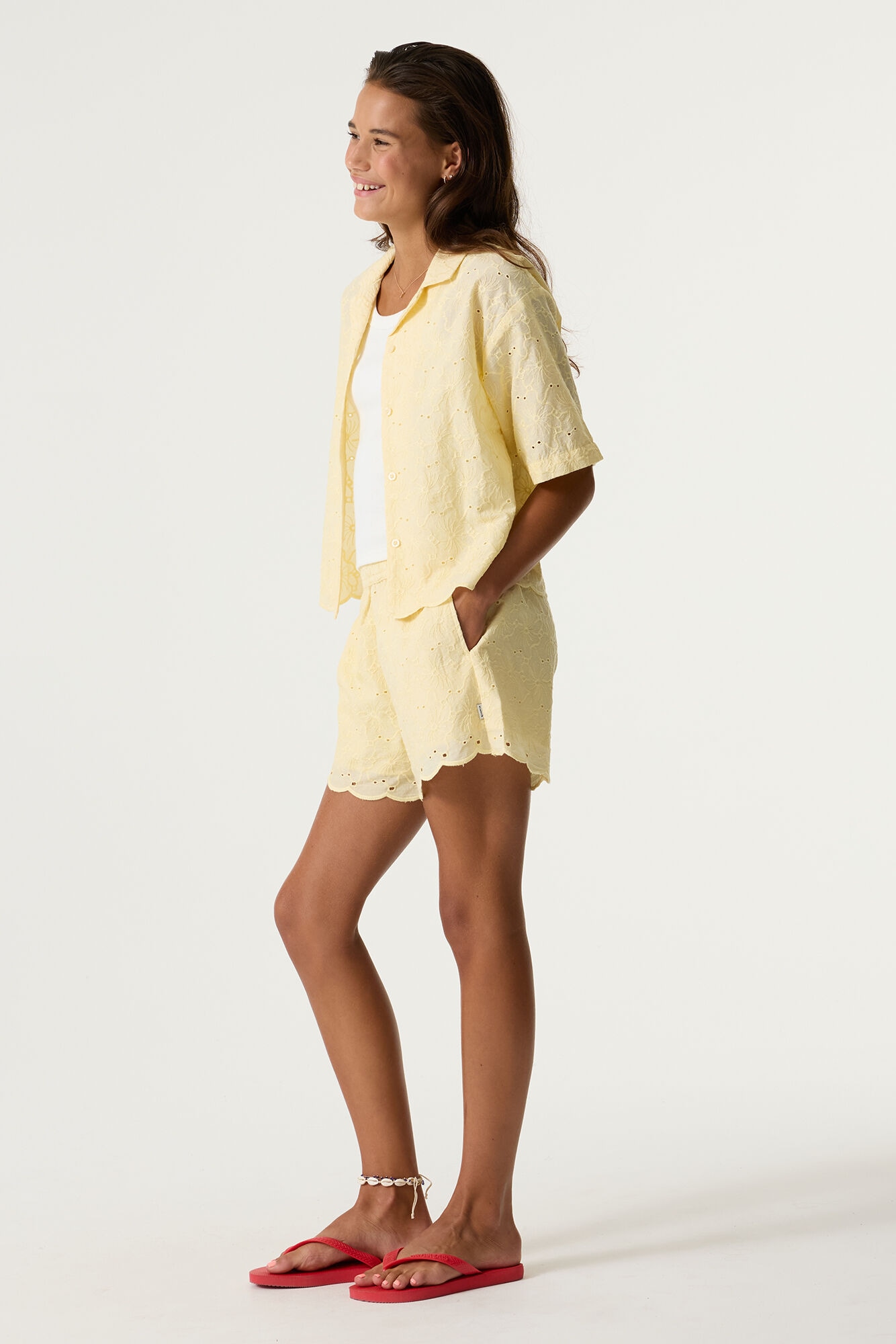 Garcia Hotpants  Shorty, en coton, respirant, facile d’entretien, coupe décontractée