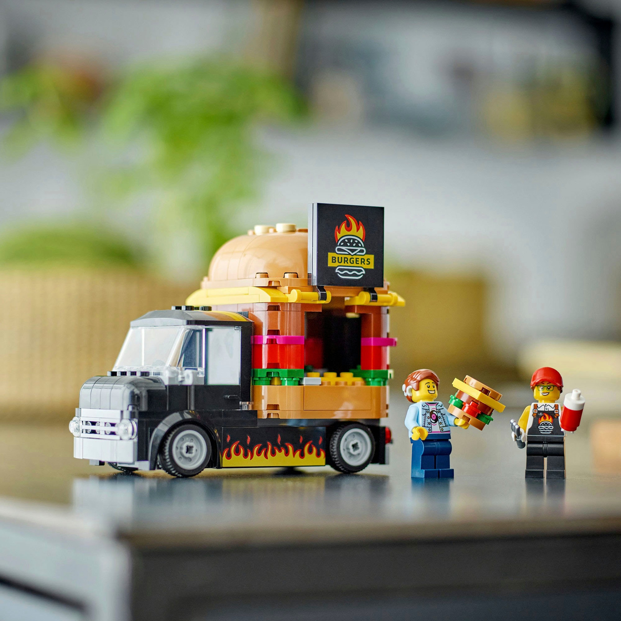 LEGO® Pions de construction »Burger-Truck (60404), LEGO City« Made in Europe