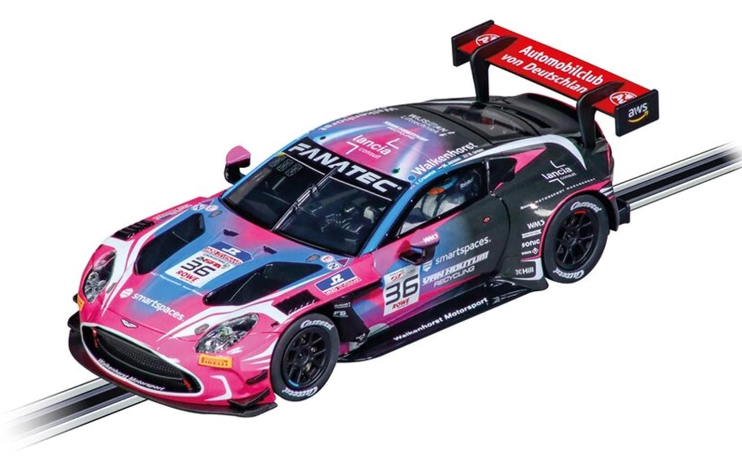 Carrera® Rennbahn-Auto »Aston Martin Vantage No.36 1:32« Licht, Rücklicht