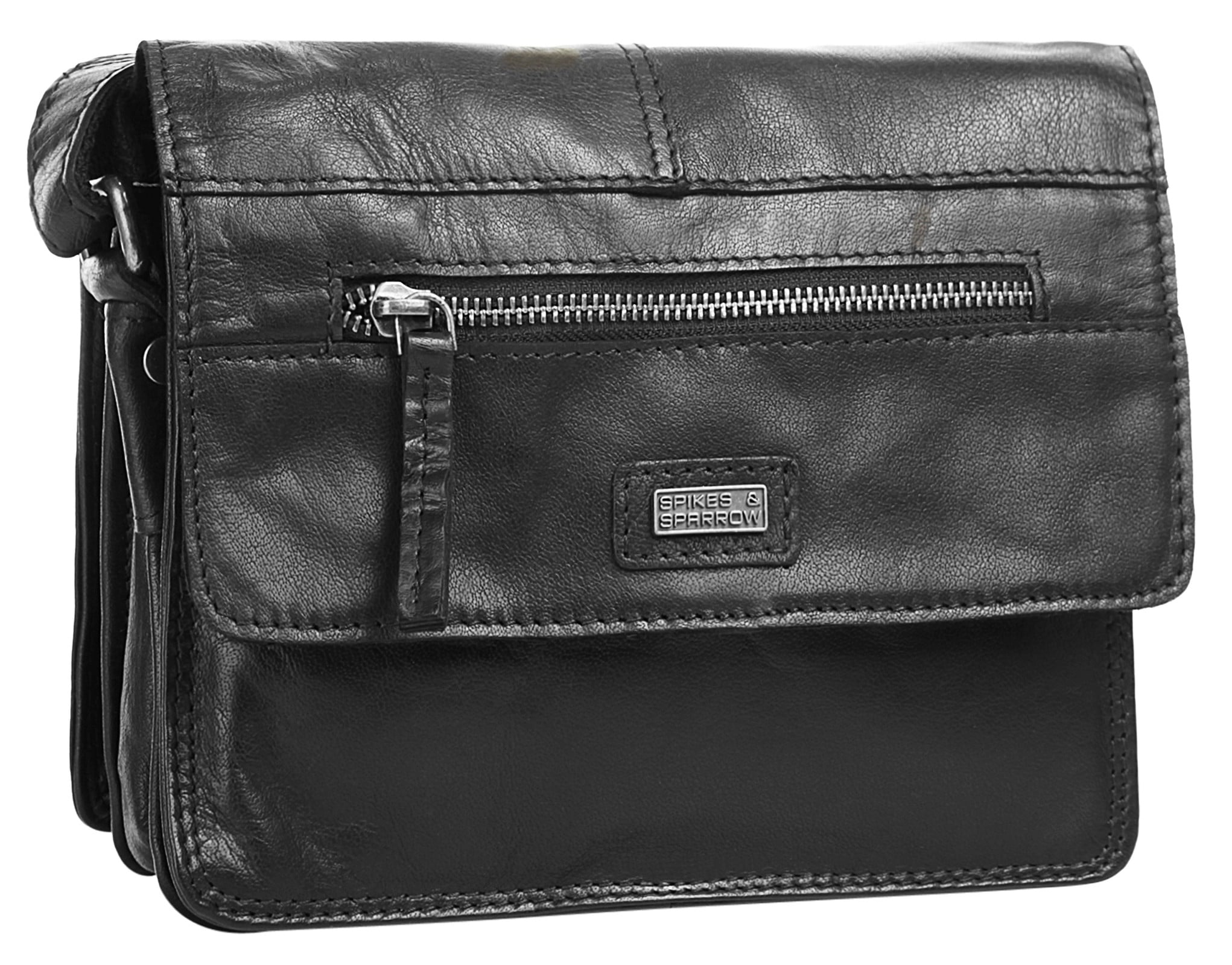 Spikes & Sparrow Sac à bandoulière echt Leder