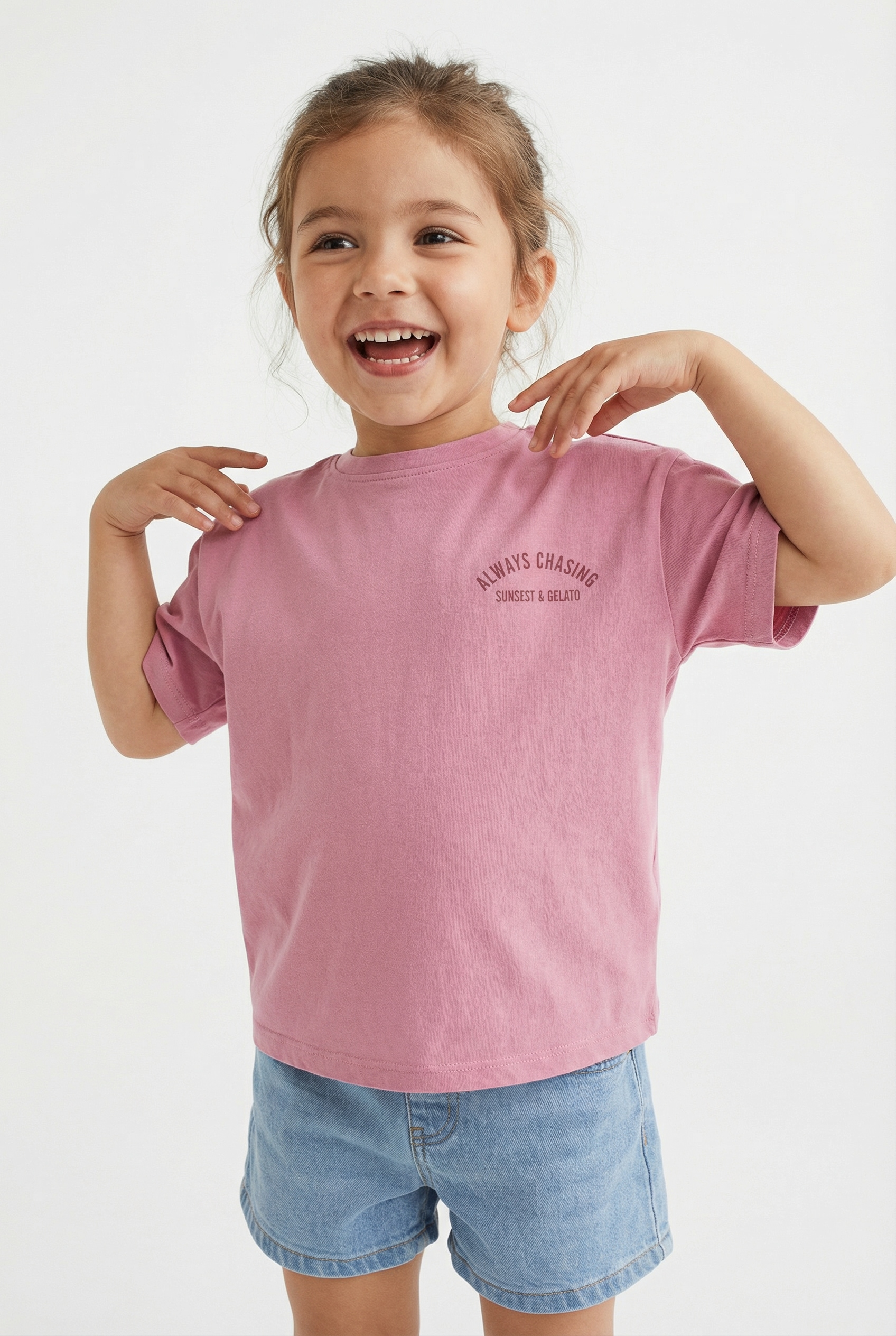 KIDS ONLY T-Shirt »KOGVILLA LIFE S/S BOXY PRINTED TOP JRS« in dezenter Boxy-Form