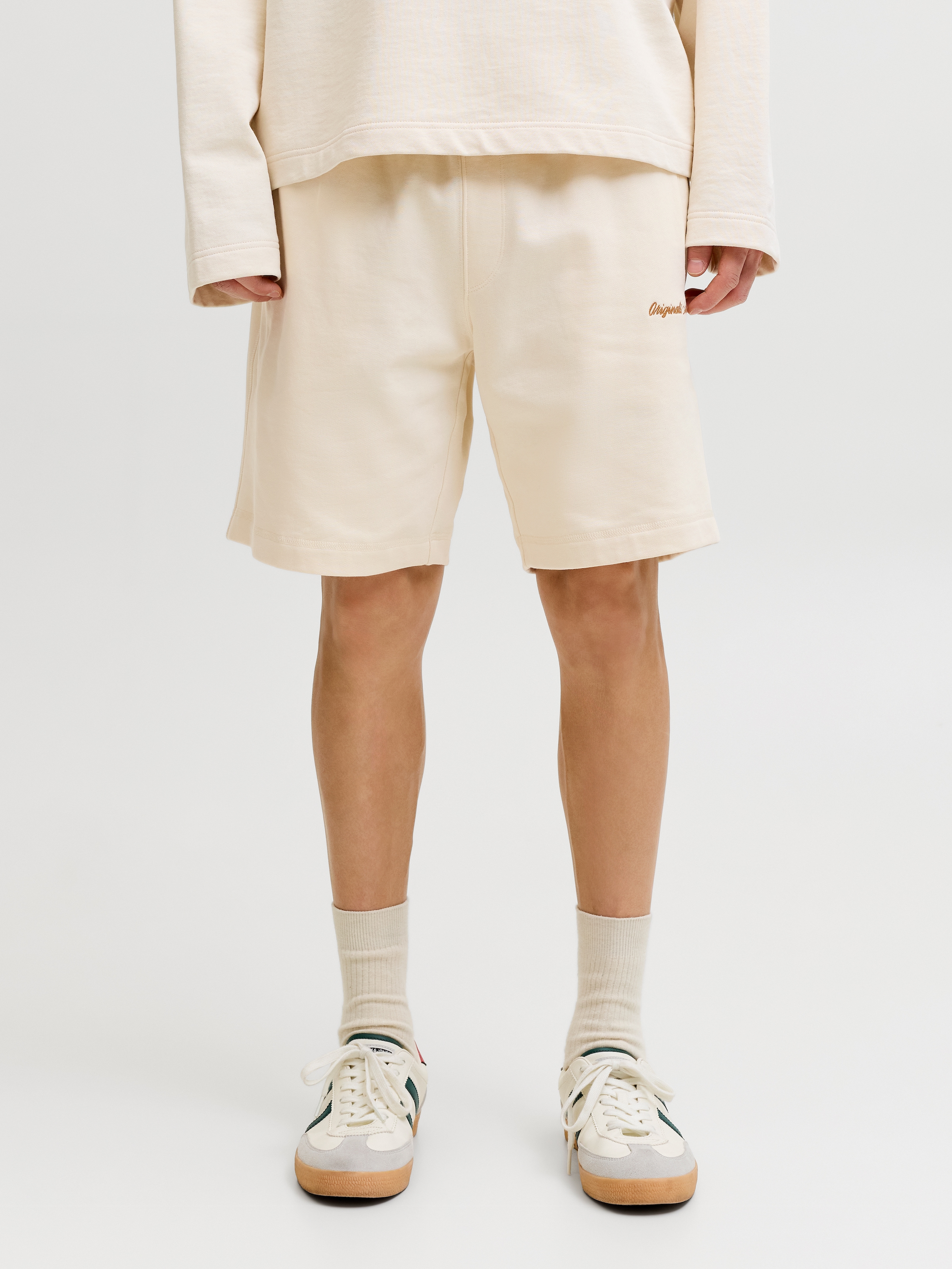 Jack & Jones Sweatshorts »JPSTKARL NORREBRO SWEAT SHORTS REG SN«  mélange coton, coupe décontractée