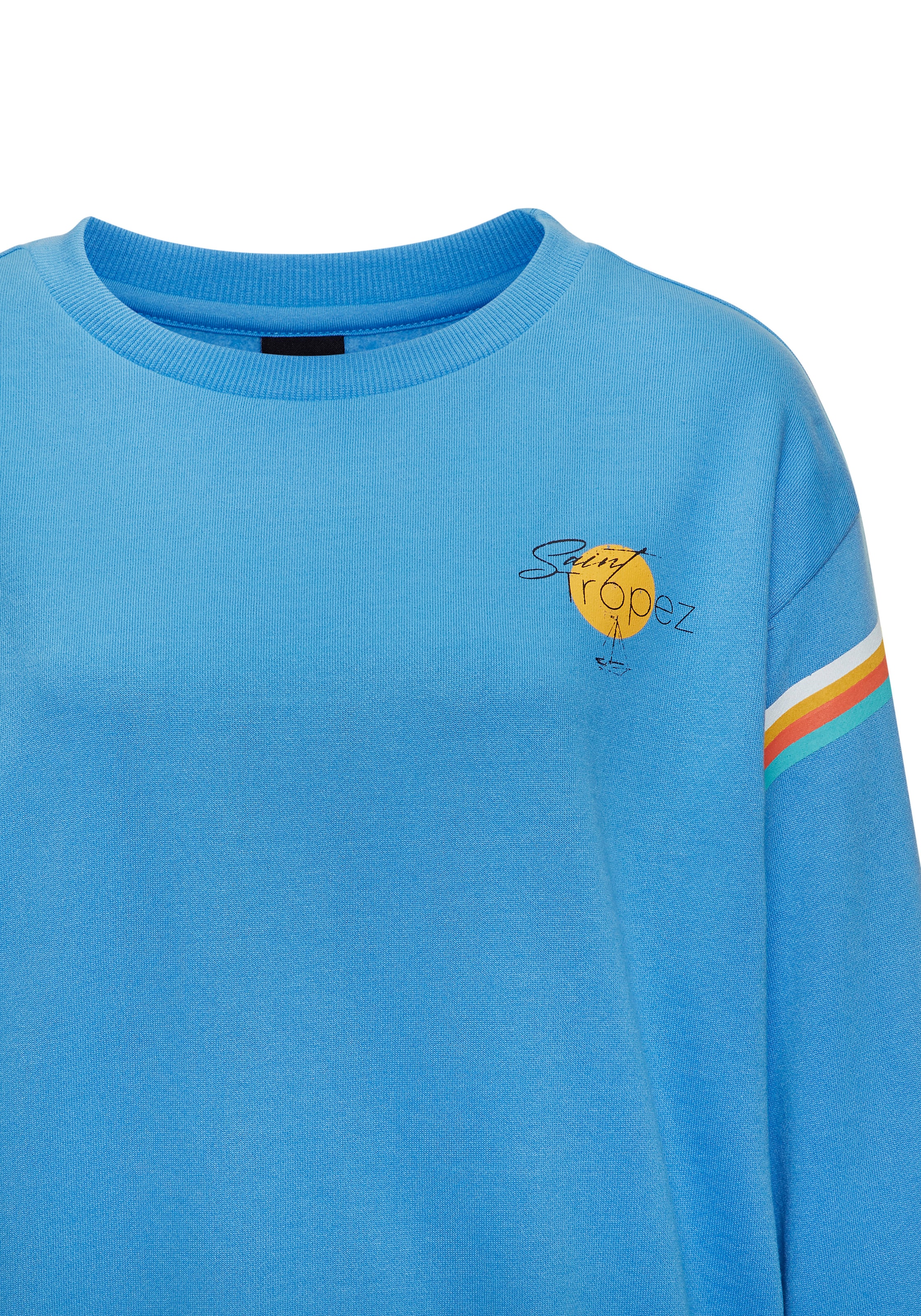 Bench. Loungewear Sweatshirt , mit modischen Druck Details, Loungewear
