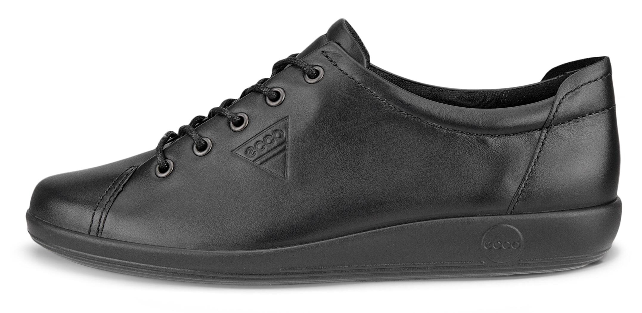 Ecco Chaussure à lacets »Ecco Soft 2.0«  , Freizeitschuh, Halbschuh, Schnürschuh mit dezenter Logo Prägung