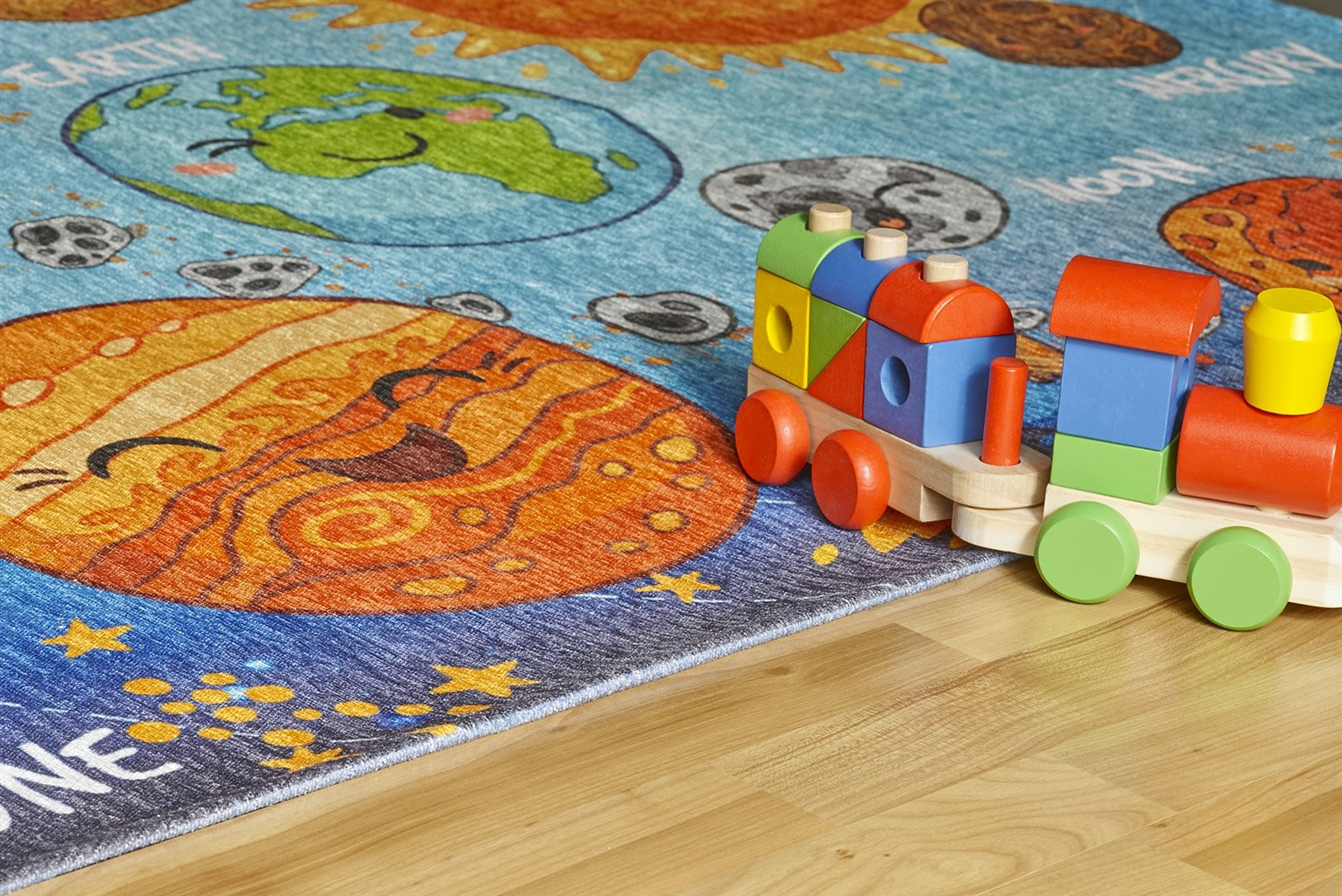 Kayoom Tapis pour enfants »Sympathy Kids 240« Rectangulaire 5 mm Höhe Kurzflor, Modernes Muster, Fussbodenheizungsgeeignet