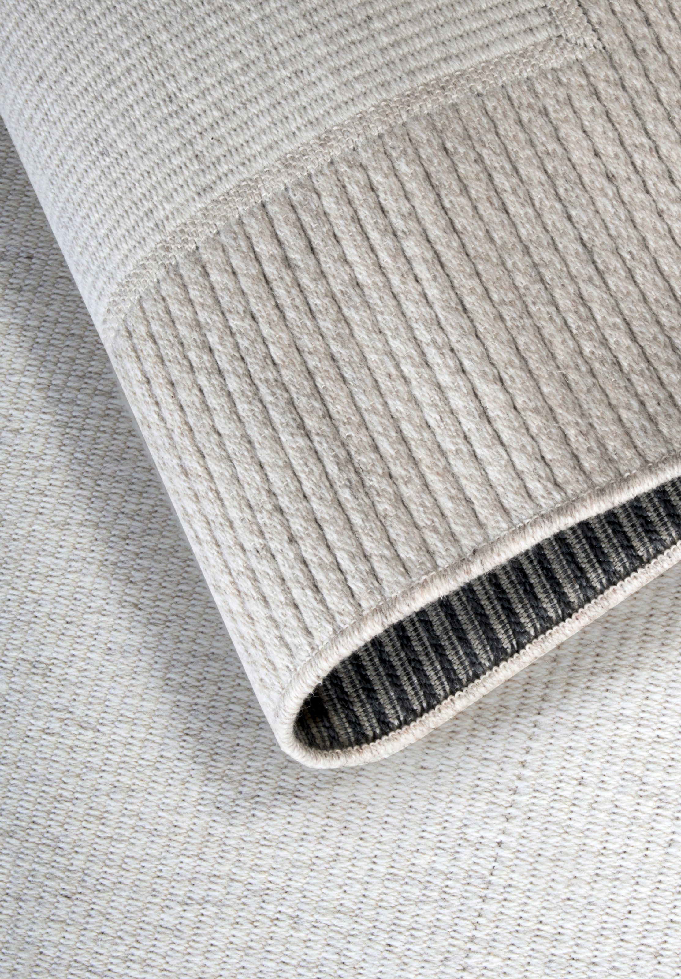 Villeroy & Boch Wollteppich »Johann« rechteckig 5 mm Höhe Schurwolle, Wolle, Natur, Wohnzimmer, Schlafzimmer, Boho, Skandi