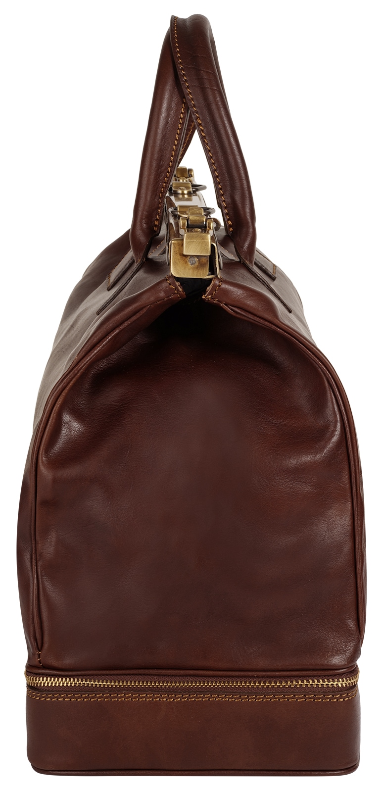 Piké Sac de voyage echt Leder, Made in Italy