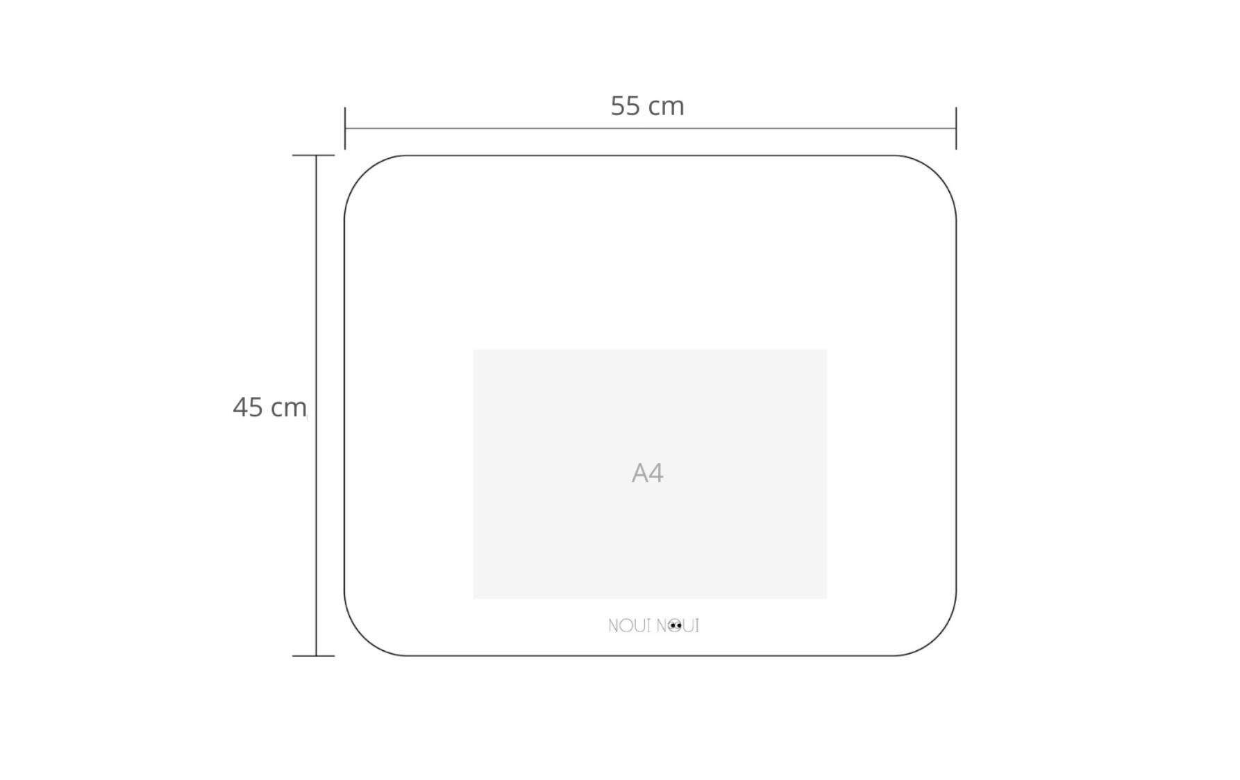   Set de table »Noui Noui XL Little Village 55 x 45 cm«