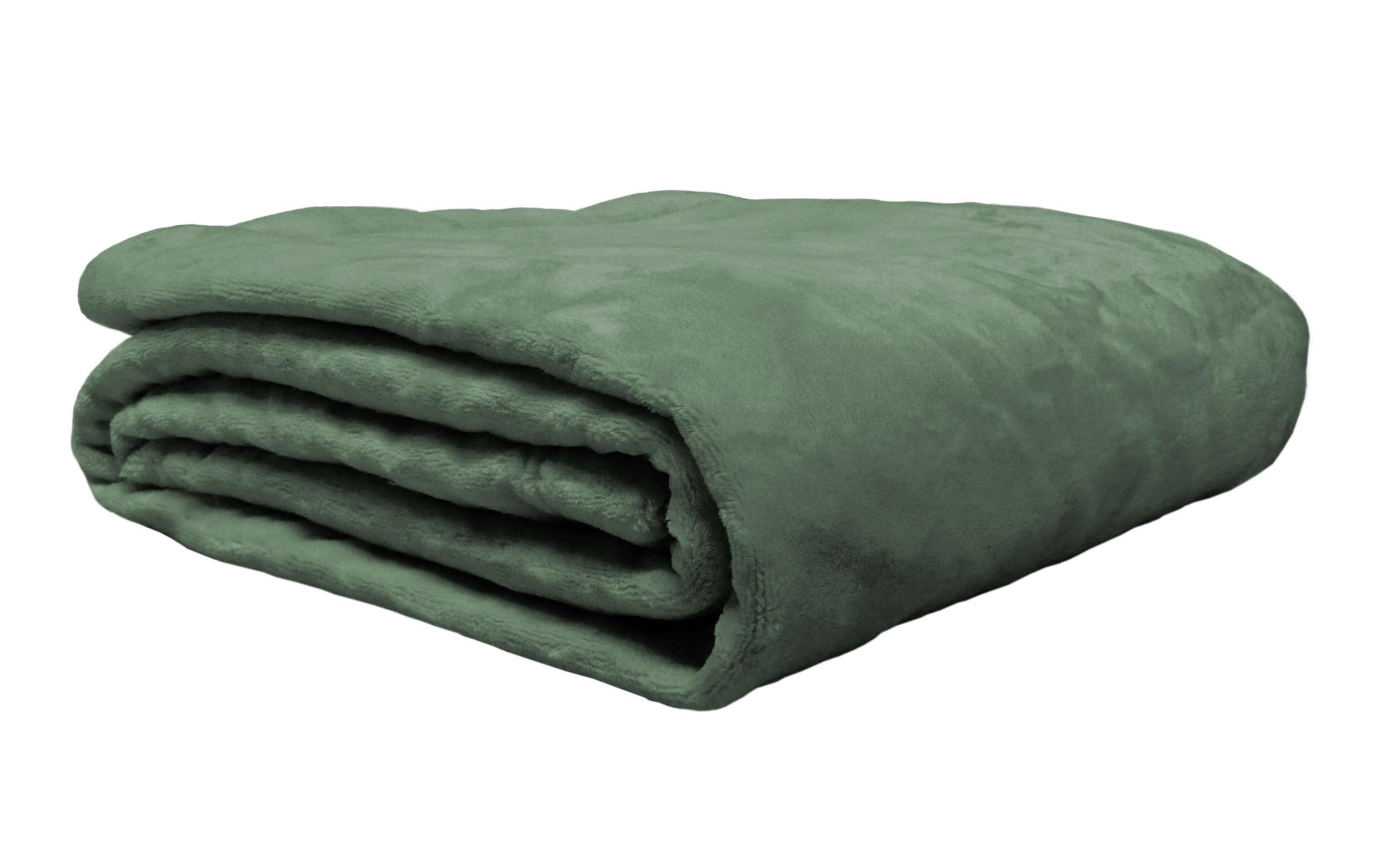 HOME FASHION Wohndecke »Home Fashion Decke Fleecedecke 150 x 200 cm, Dunkelgrün«