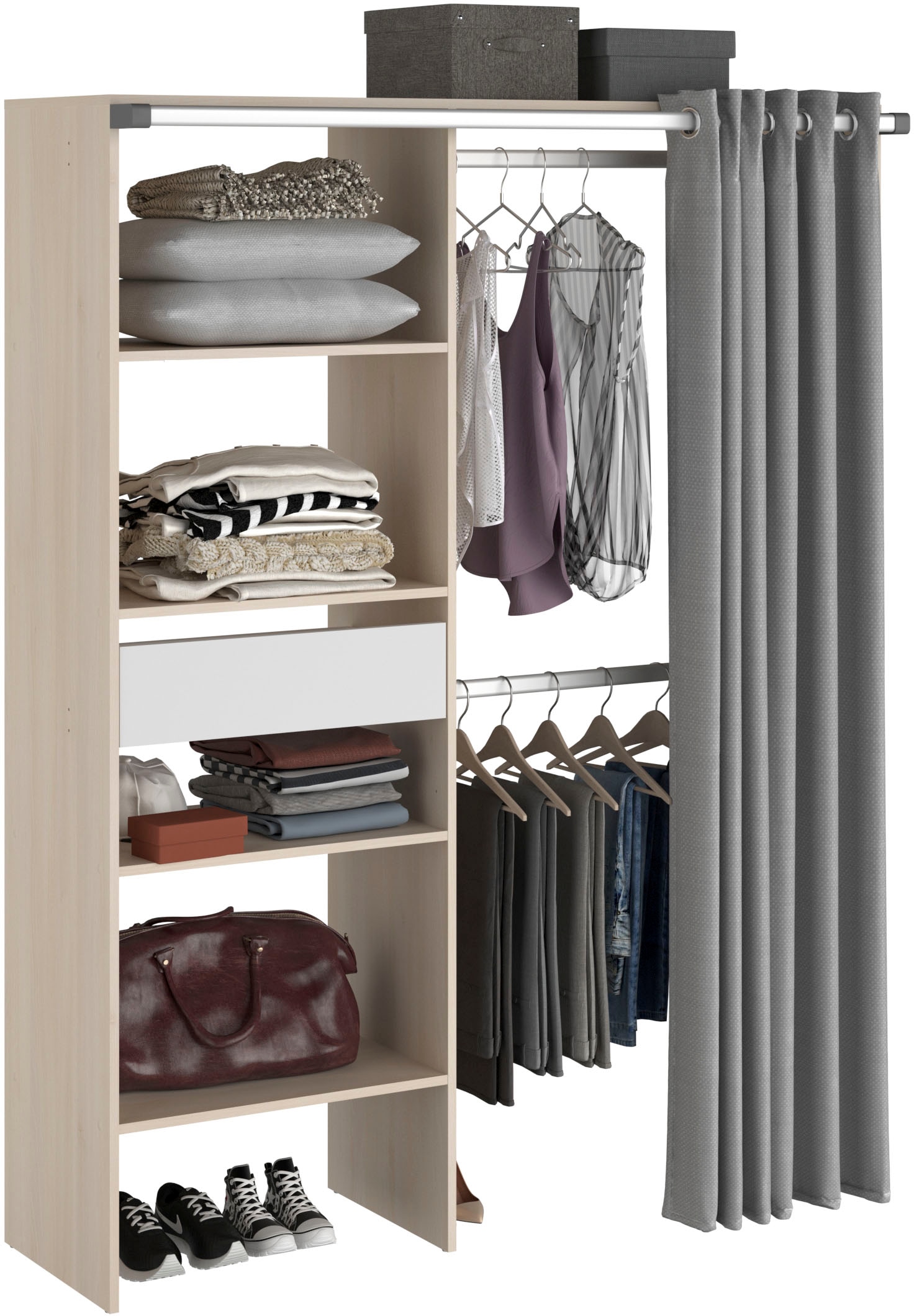 Parisot Armoire multi-usages »Bari 2« Packung, 1 cuis tlg.