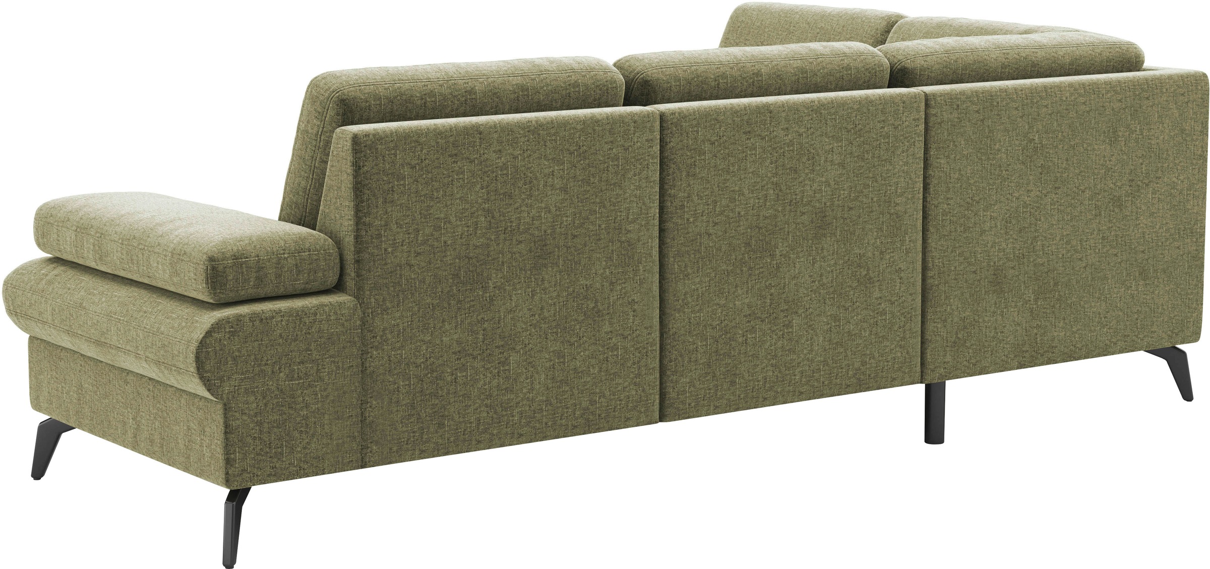 sit&more Canapé d'angle »Morris Jubi L-Form, B: 238 cm« mit Armteilfunktion & 1 Zierkissen, optional Bettfunktion