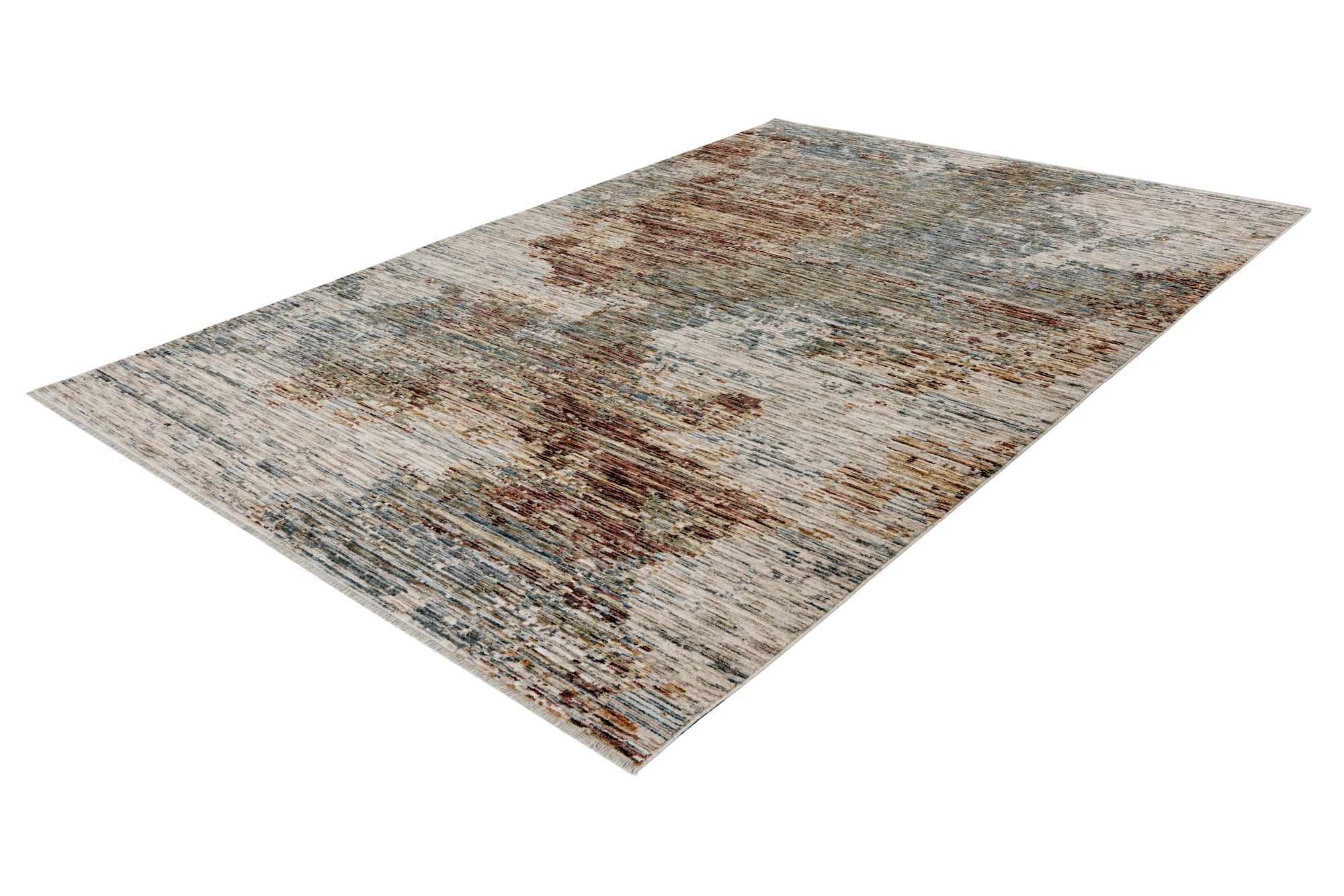 Kayoom Teppich »Pono 720« rechteckig 10 mm Höhe Kurzflor, Vintage, Modernes Muster, Fussbodenheizungsgeeignet