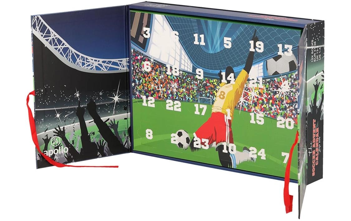   Adventskalender »Adventskalender Socken Kinder, Fussball, 31-36«
