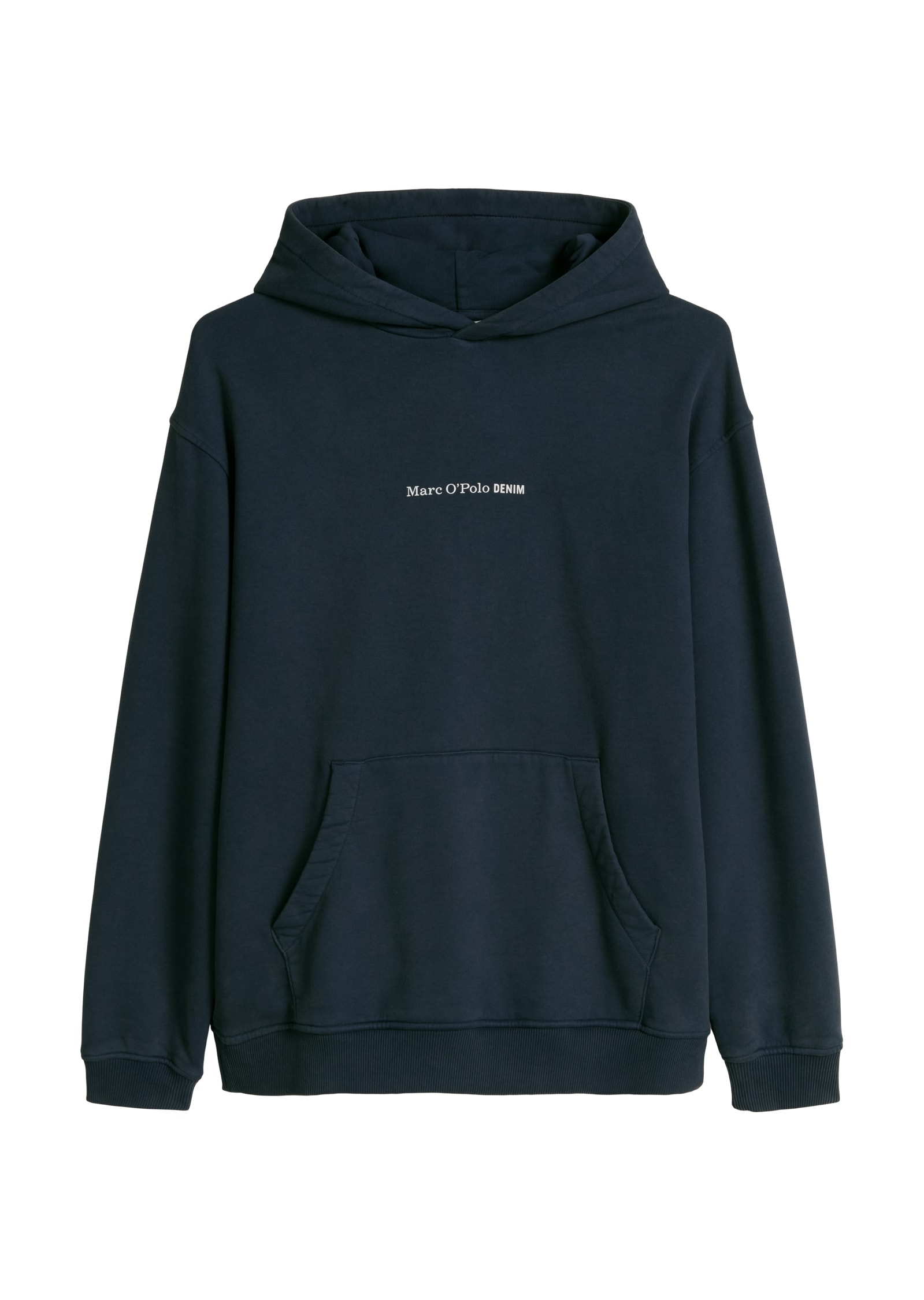 Marc O'Polo DENIM Hoodie , coupe décontractée, poche kangourou, inscription logo
