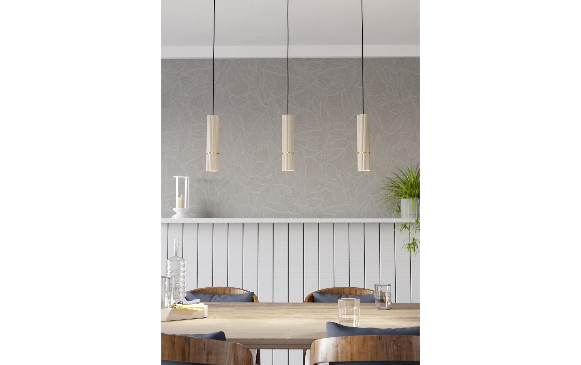 EGLO Pendelleuchte »CAMINIA GU10 3 x 4.7W« 1 Stk. Warmweiss