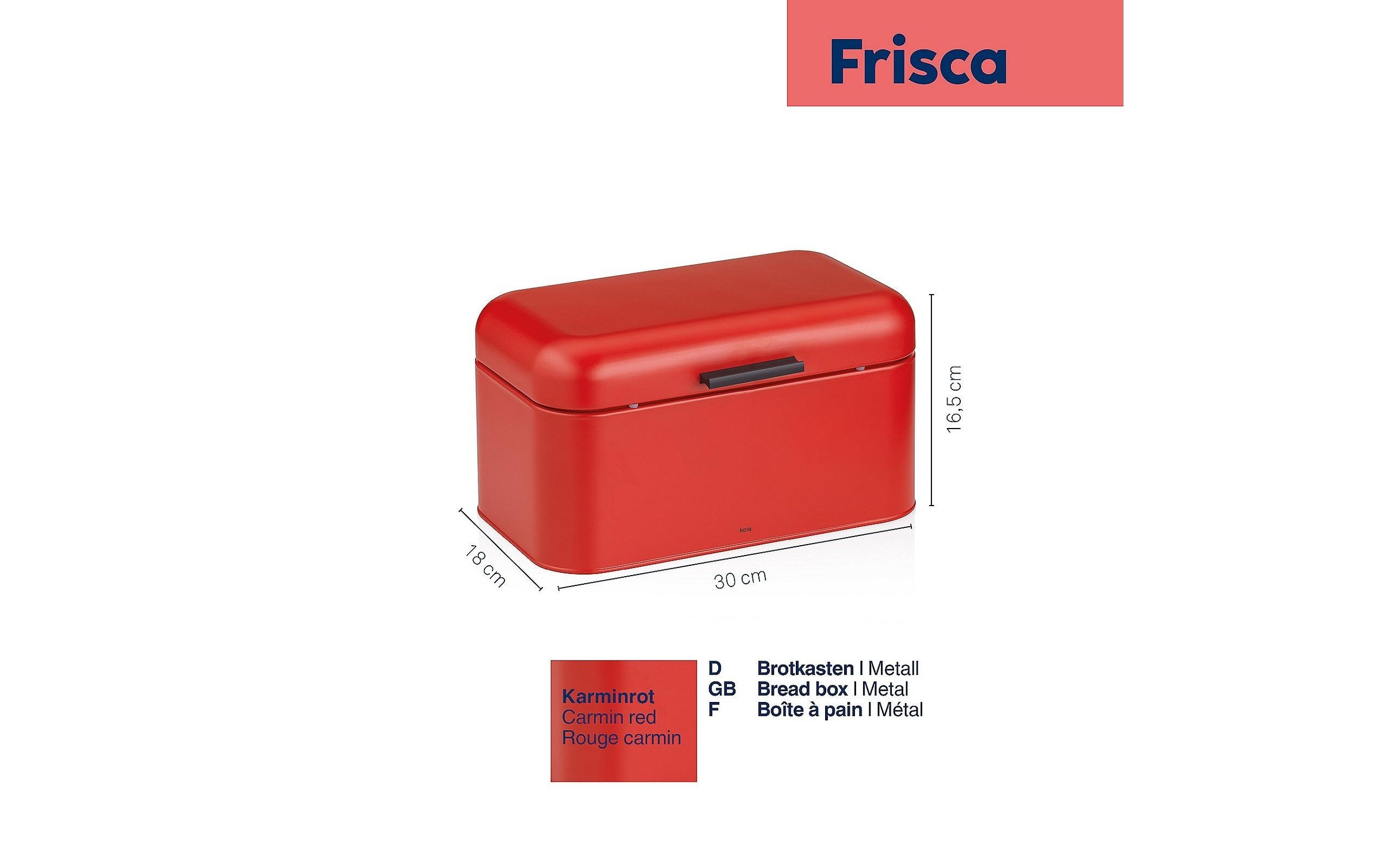 kela Brotkasten »Frisca Klein« 1 Stk. tlg.