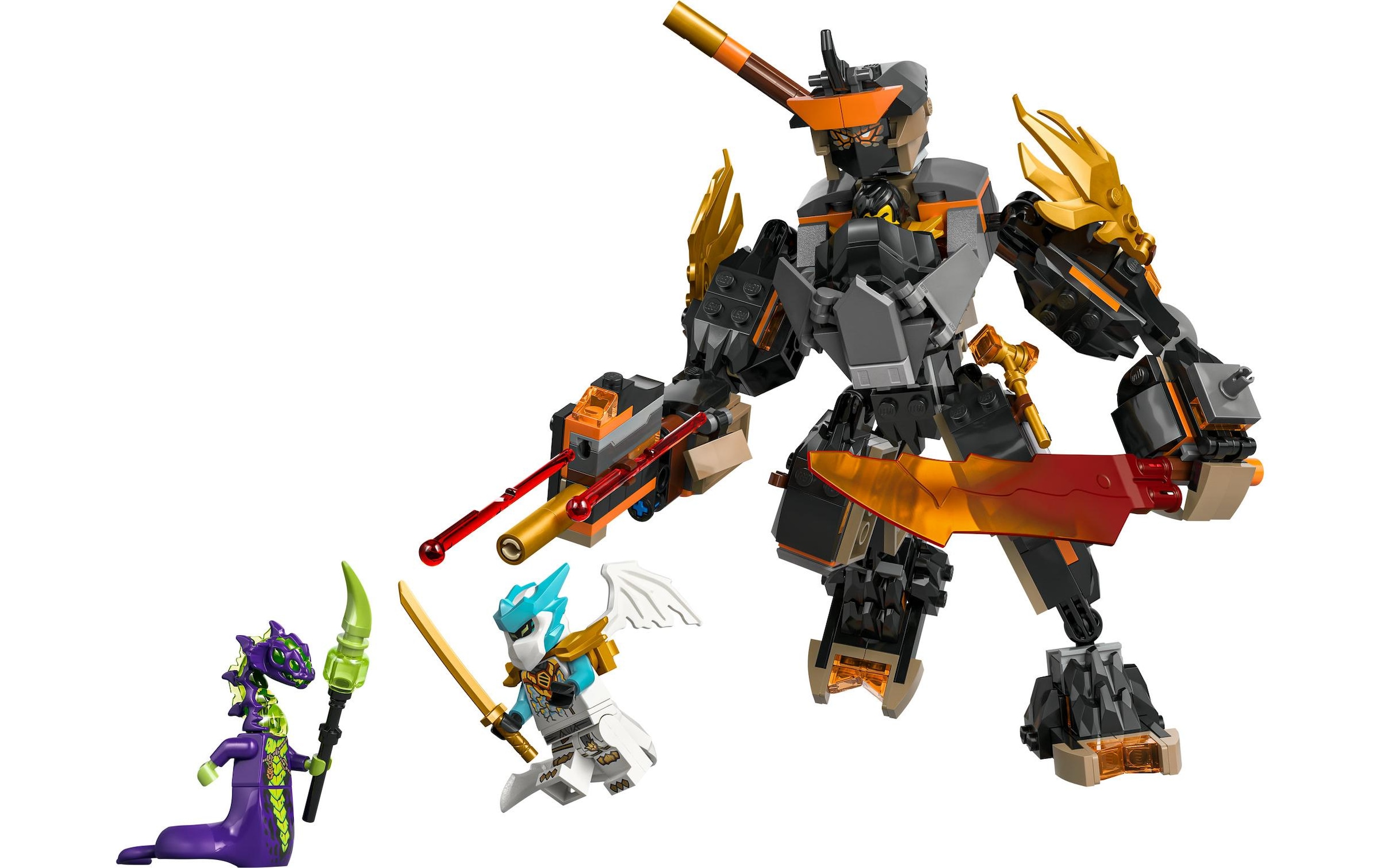   Pions de construction »Ninjago Coles Action-Mech und Drachen-Zane 71854« Kategorie: Fantasy-Welt