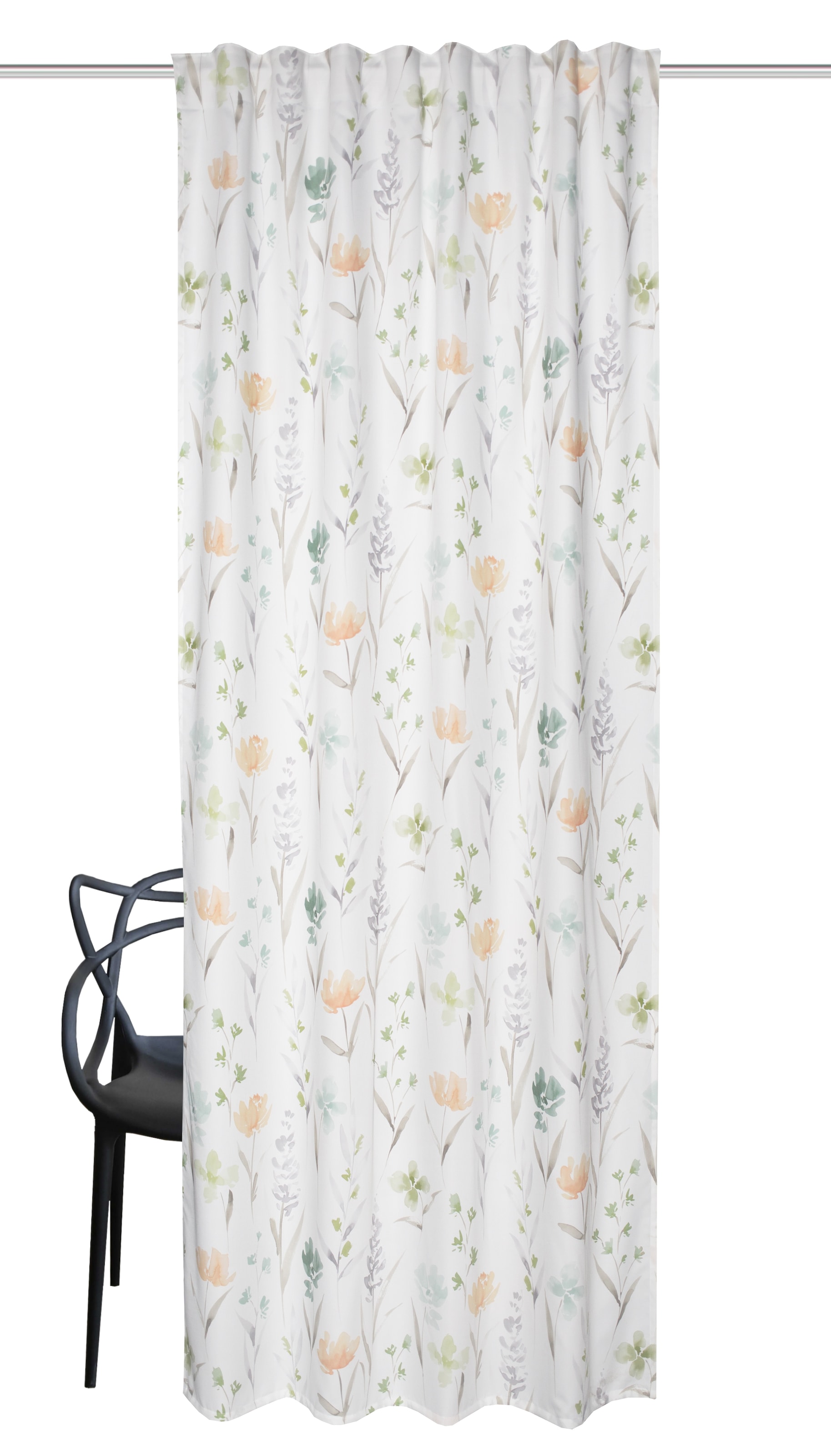 HOME WOHNIDEEN Rideau »DANICA« Bande multifonctionnelle 1 cuis tlg. Kombibandschal Dekostoff, bedruckt