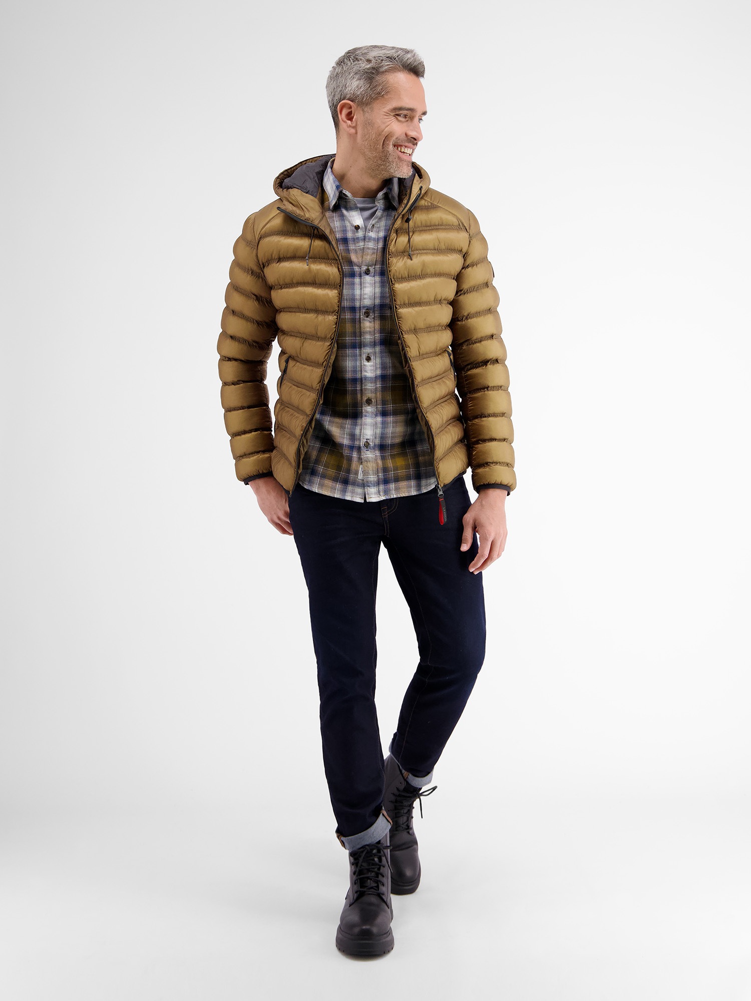 LERROS Steppjacke »LERROS Steppblouson mit Kapuze« mit Kapuze