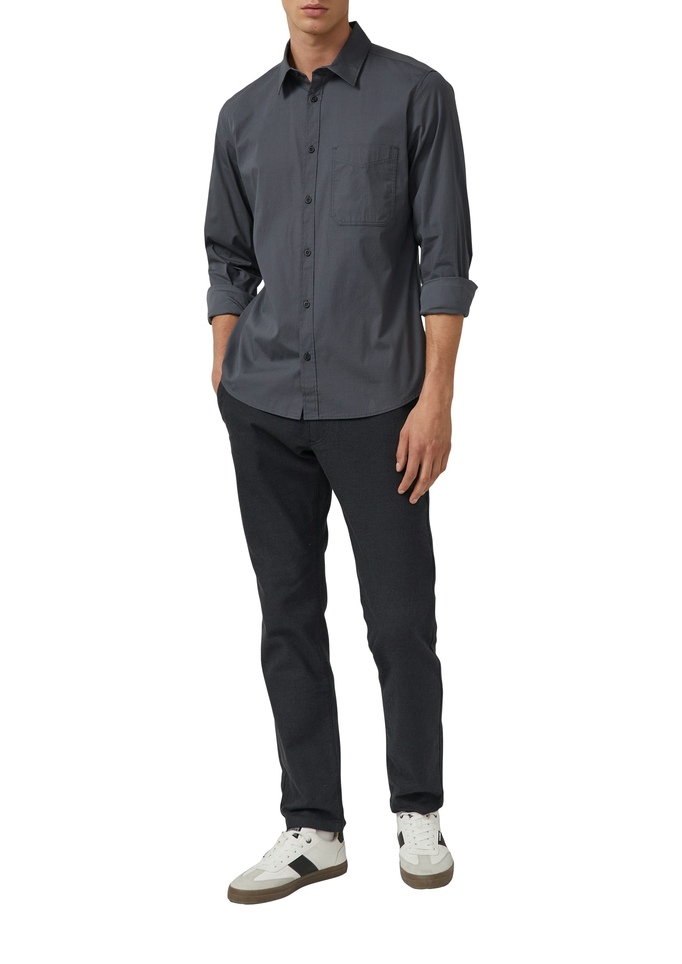 s.Oliver Chemise à manches longues mit Brusttasche