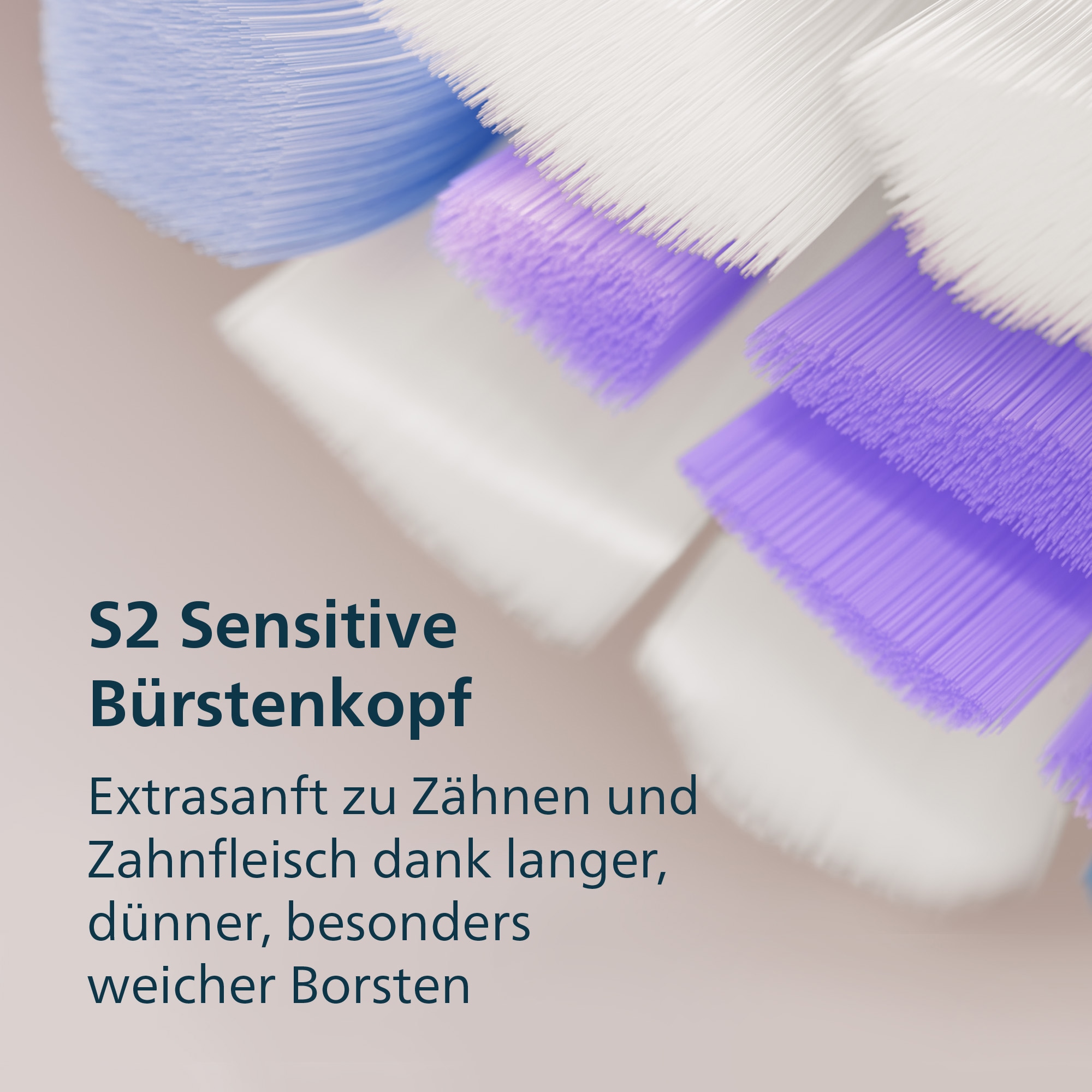 Philips Sonicare Elektrische Zahnbürste »Series 6100 HX7400/01« 1 Stk. Aufsteckbürsten mit visueller Andruckkontrolle, 5 Putzeinstellungen, inkl. Ladegerät