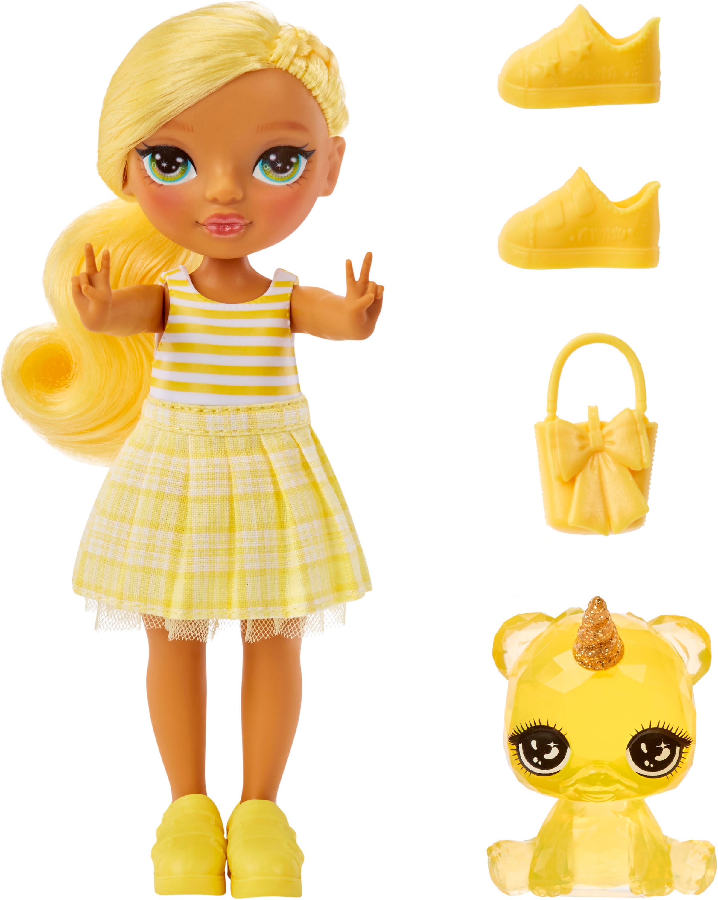 RAINBOW HIGH Poupée à habiller »Rainbow High Littles Dolls - Daisy (Yellow)«