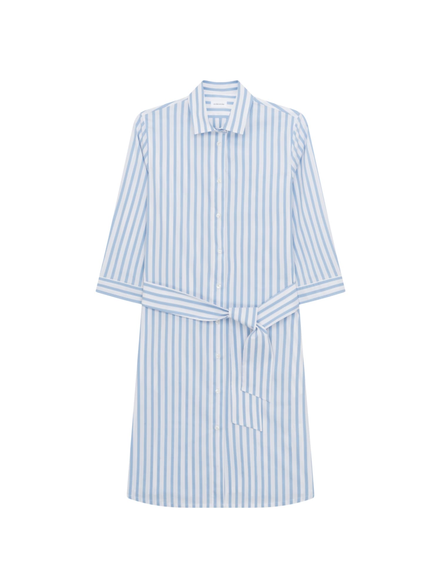 seidensticker Sommerkleid »Schwarze Rose« 3/4-Arm Kragen Streifen