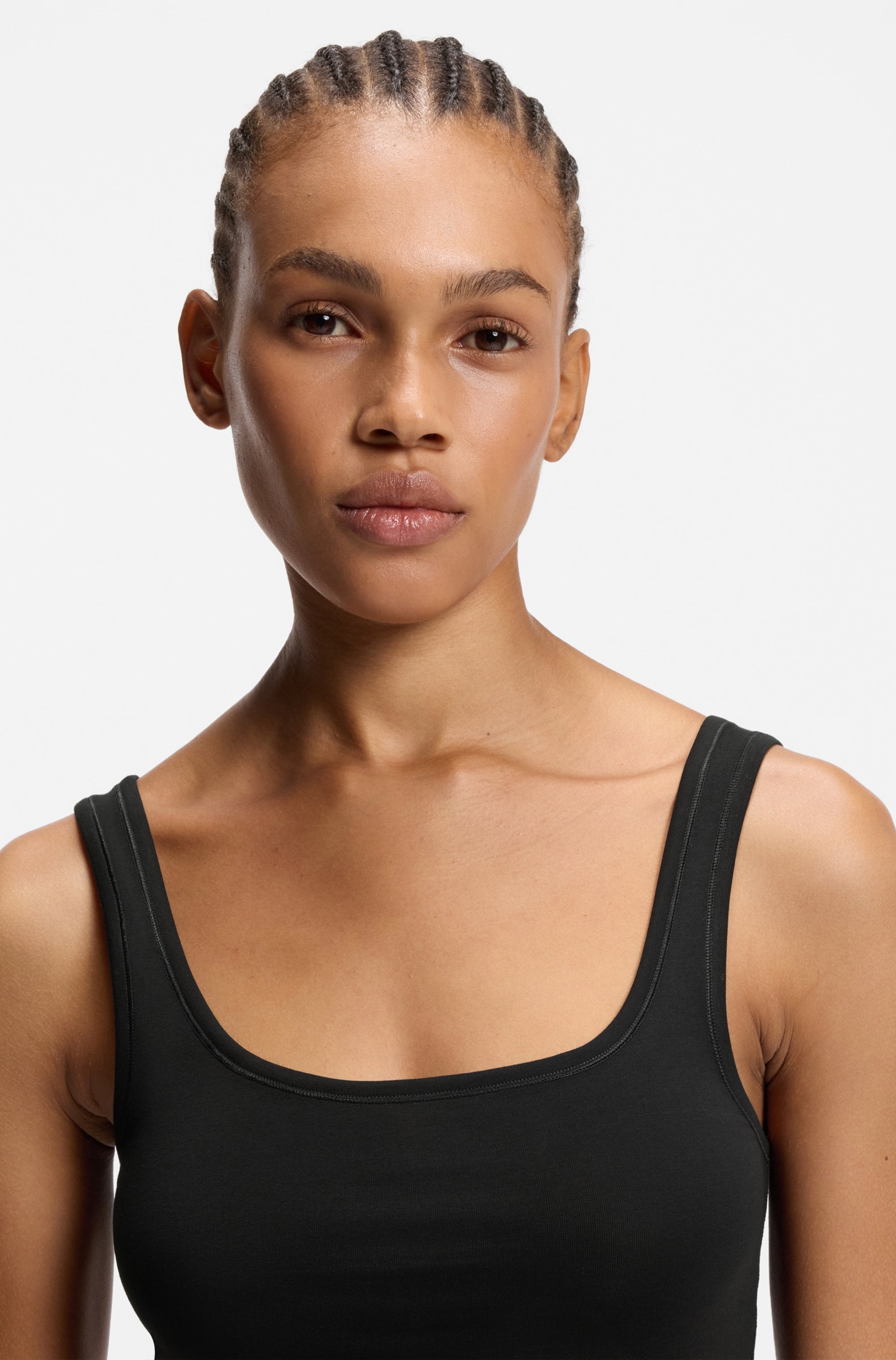 HUGO Underwear »TWIN VEST« Packung, 2er-Pack,  mit vertikalem Logoprint