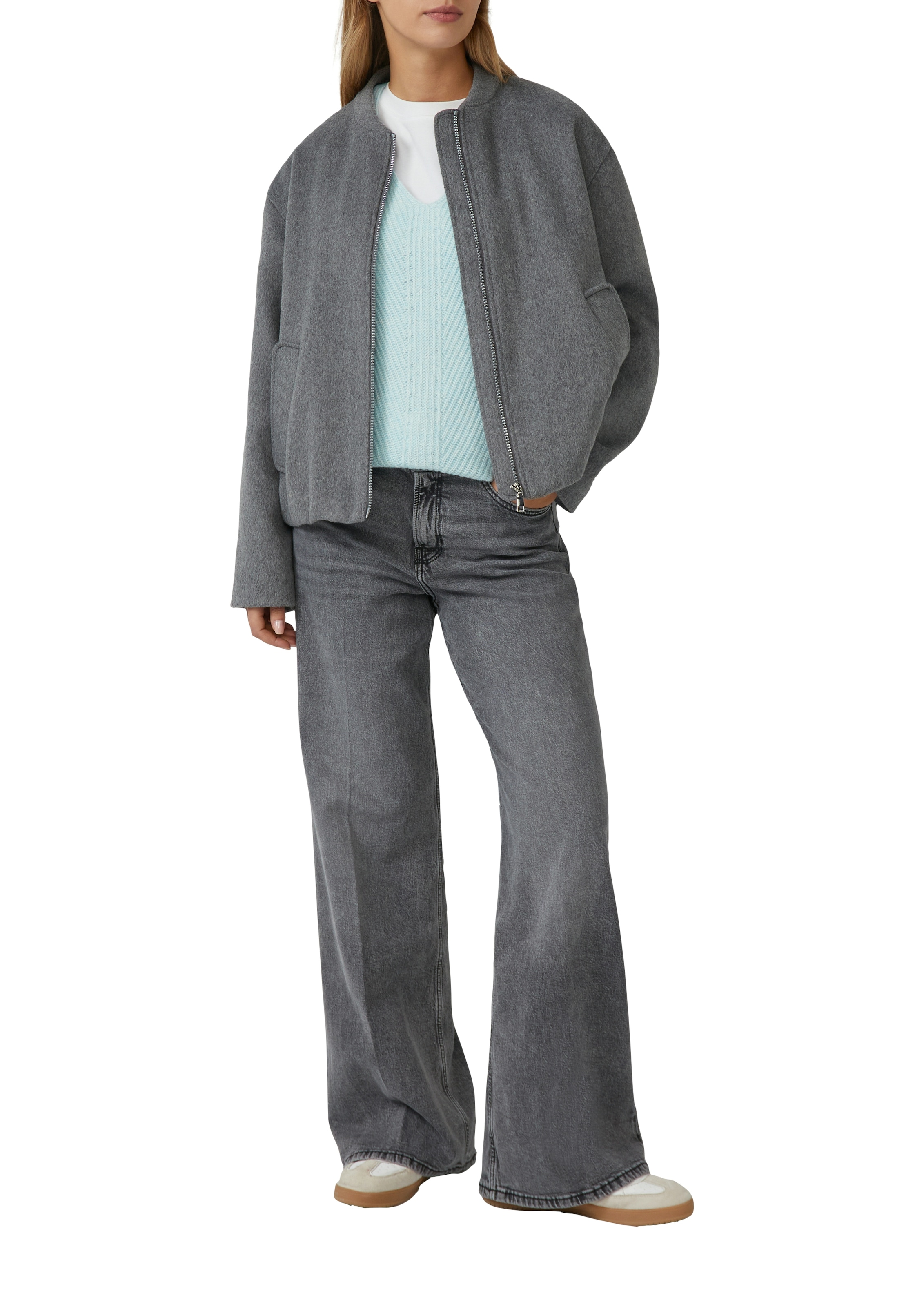 s.Oliver Pull en tricot mit Struktur Muster