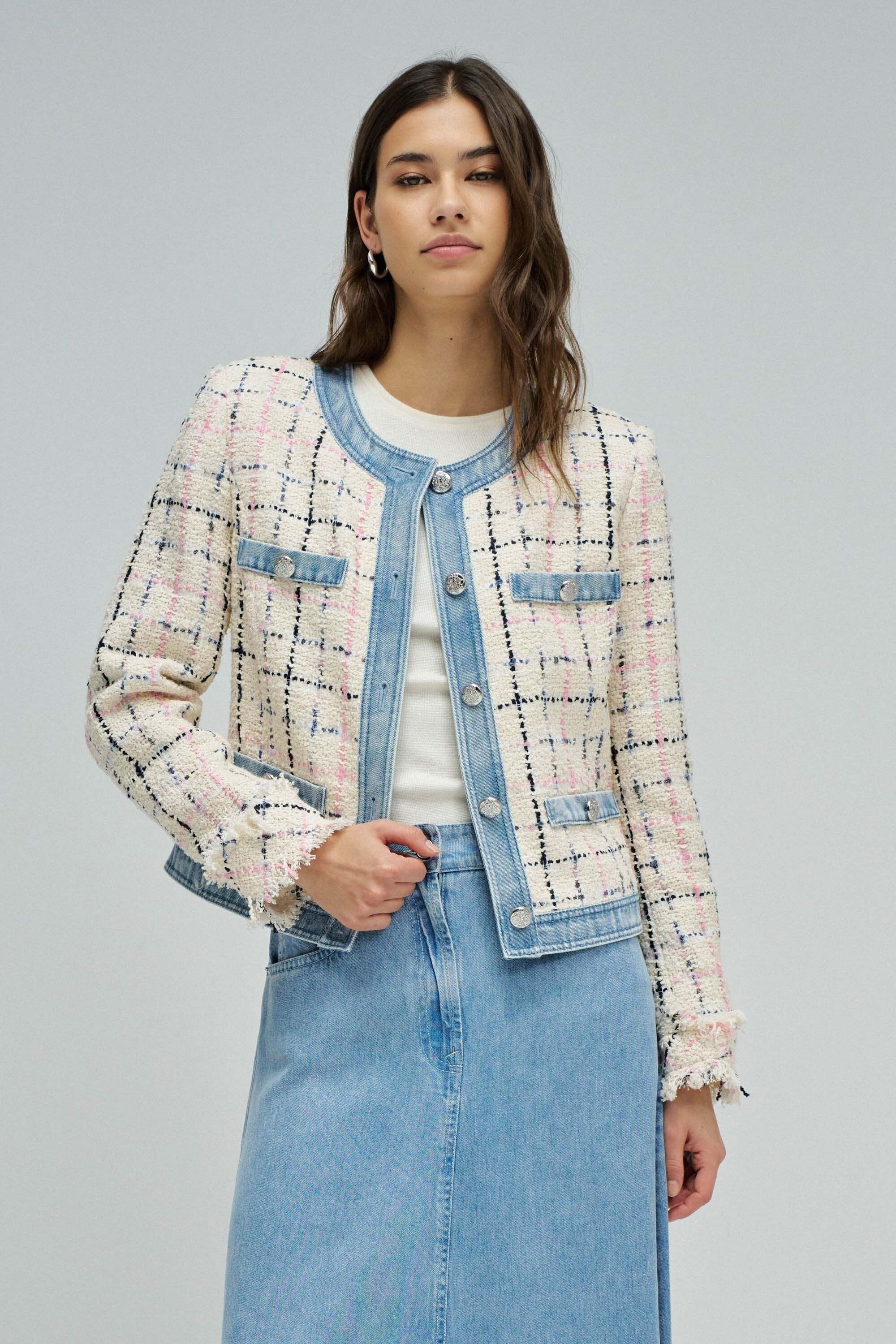 Salsa Kurzjacke »Salsa Jeans Jacke Tweed«