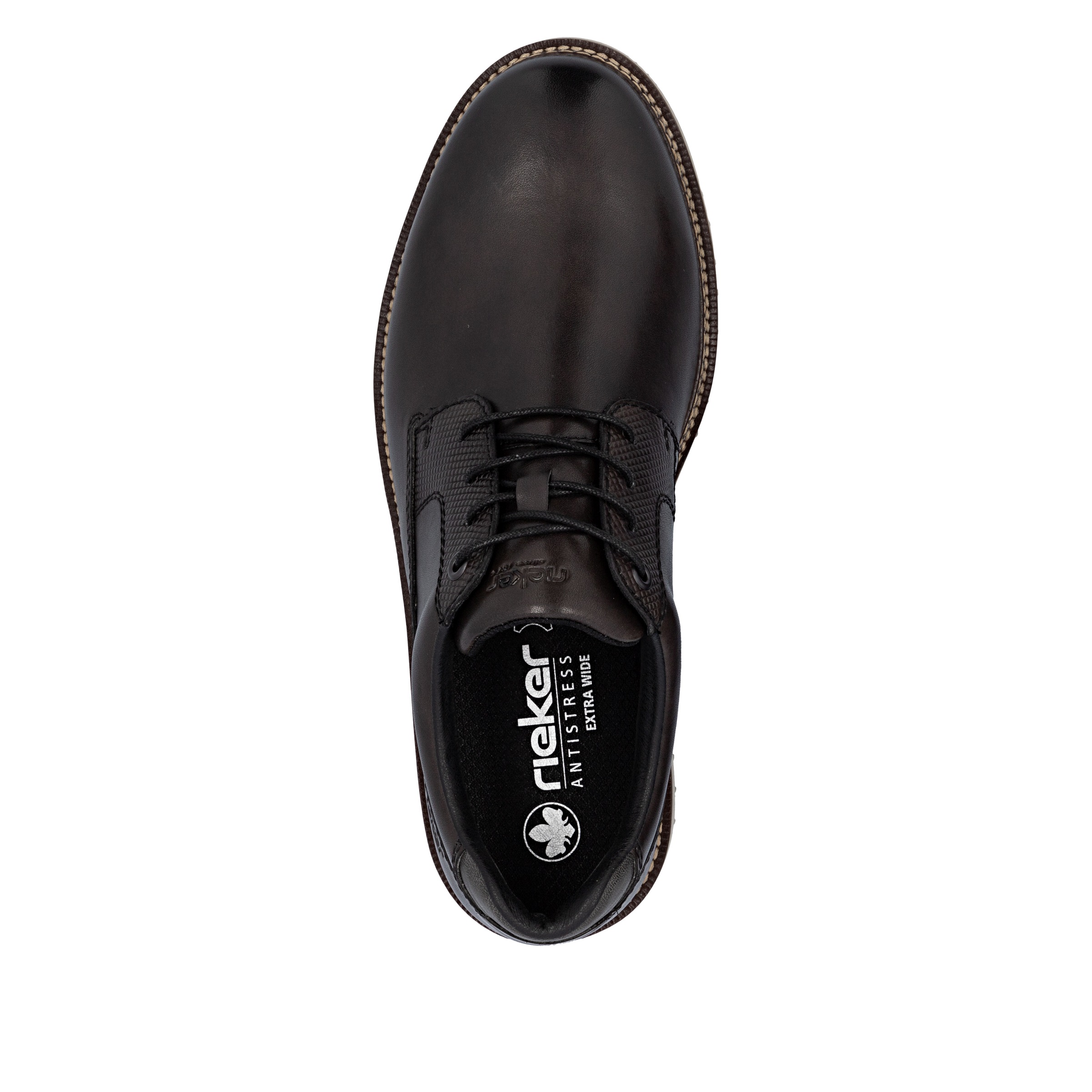 Rieker Chaussure à lacets  chaussure basse, chaussure business à lacets en forme confortable